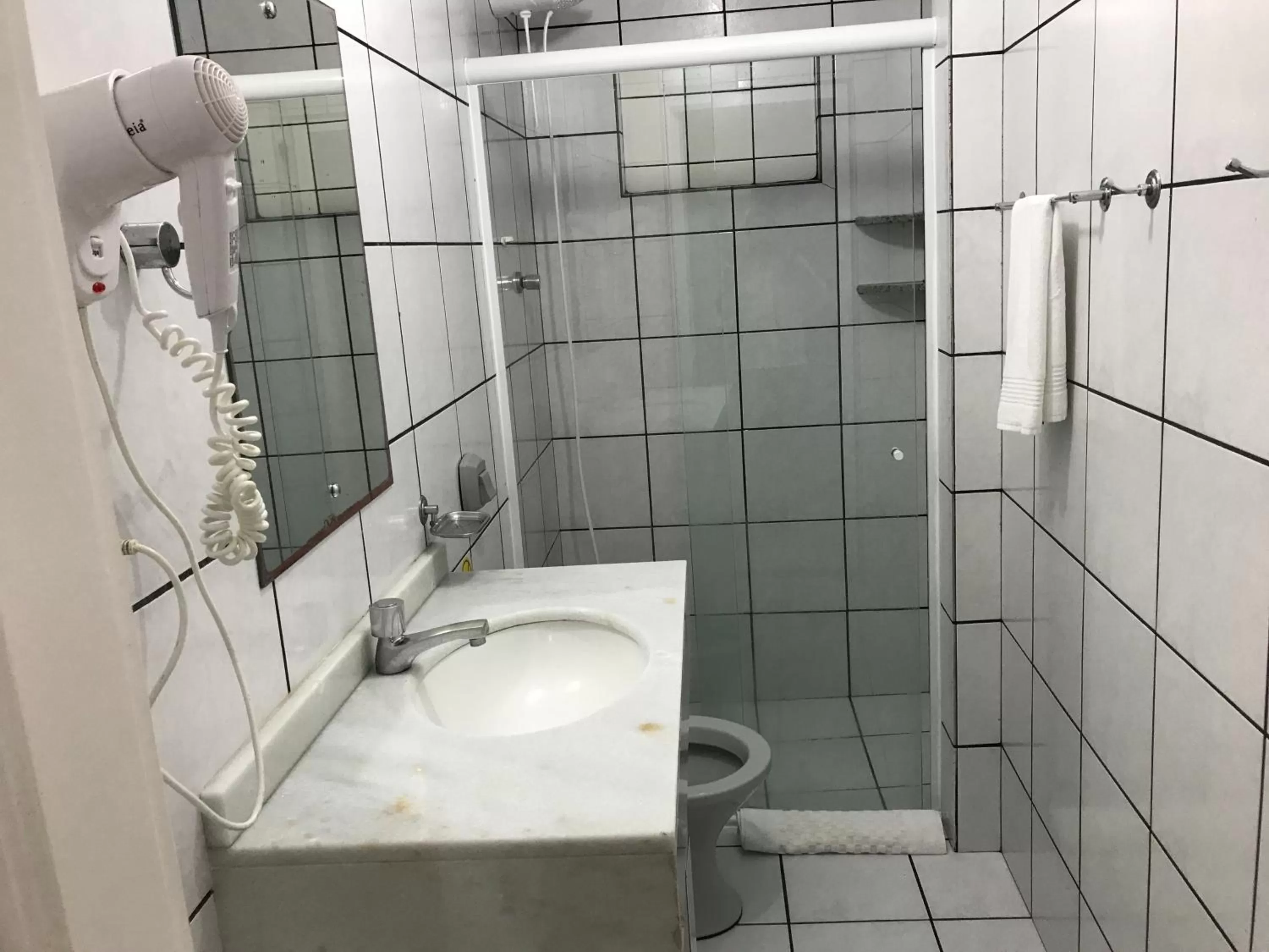 Bathroom in Pousada Mar Do Leste