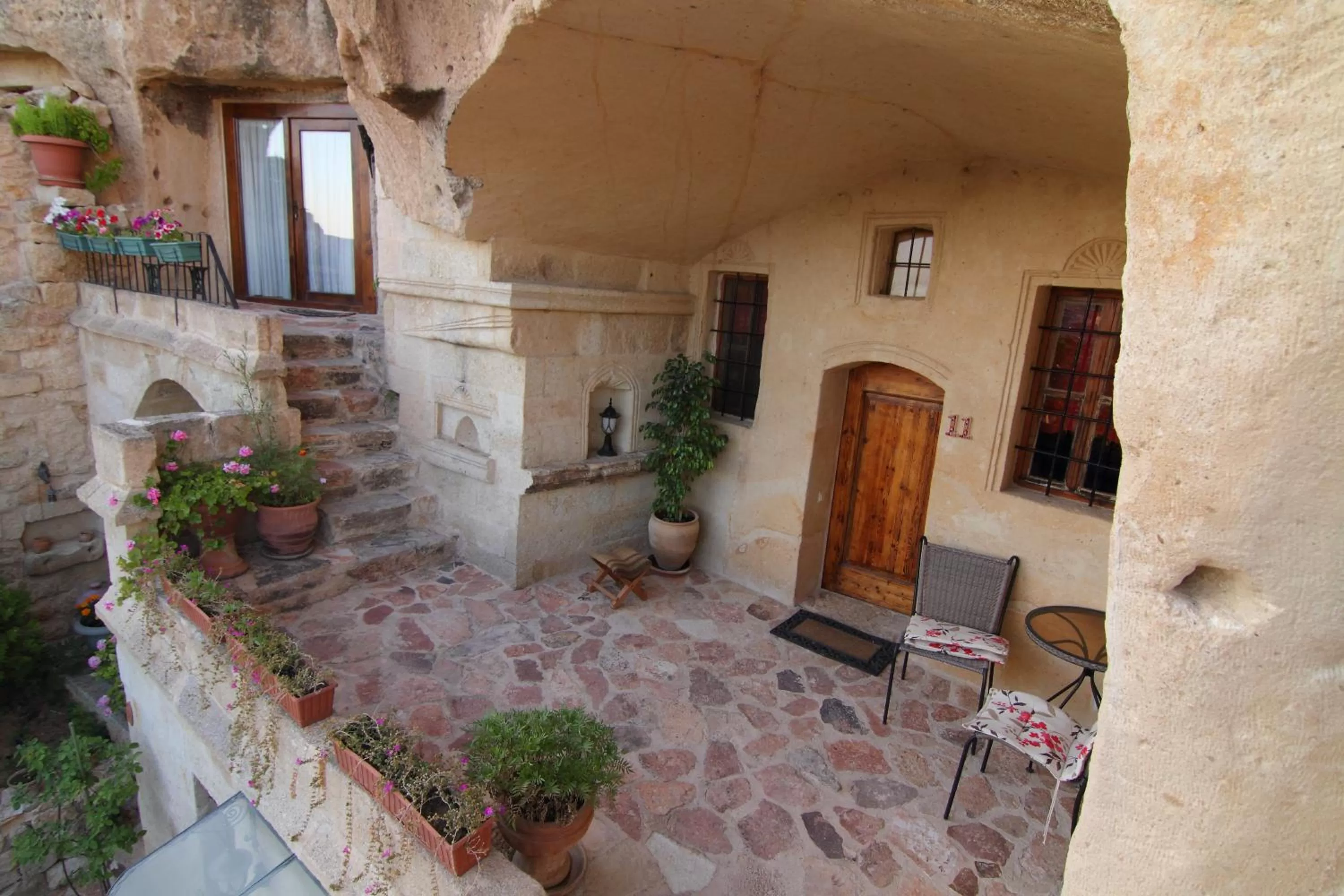 Balcony/Terrace in 4 Oda Cave House - Special Class