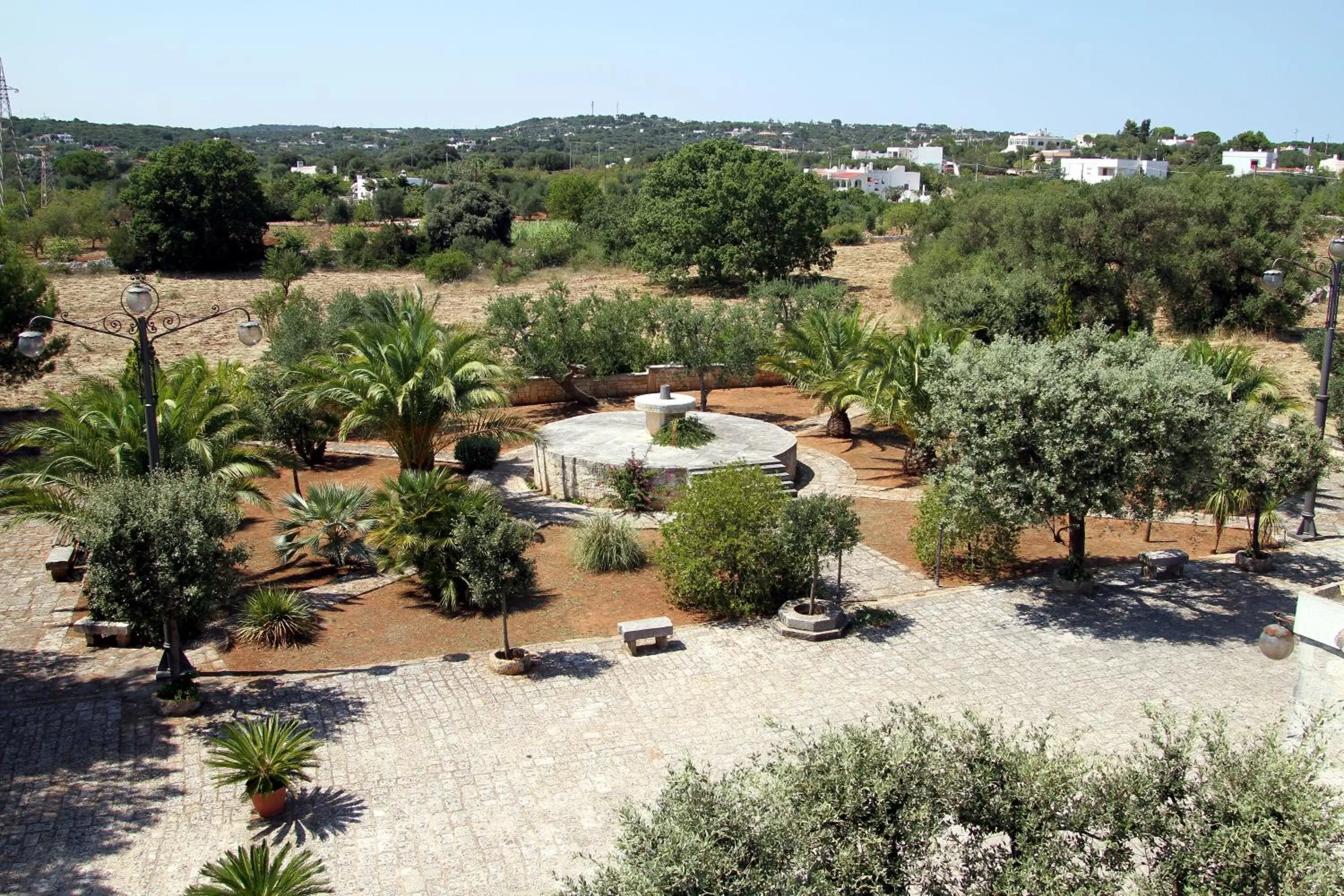 Bird's eye view in Masseria Tolla