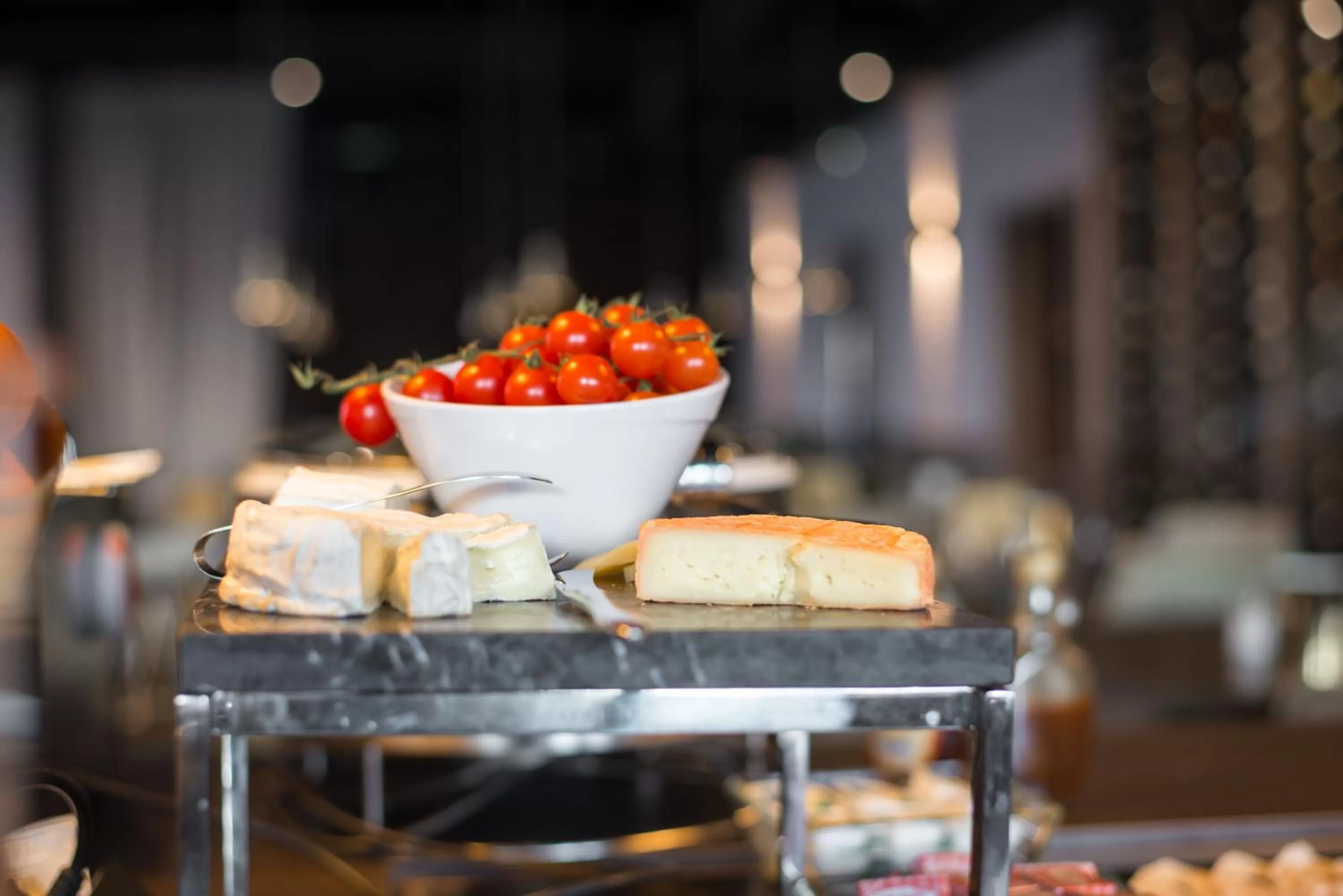 Buffet breakfast in Hôtel Restaurant Vaillant Colmar Nord