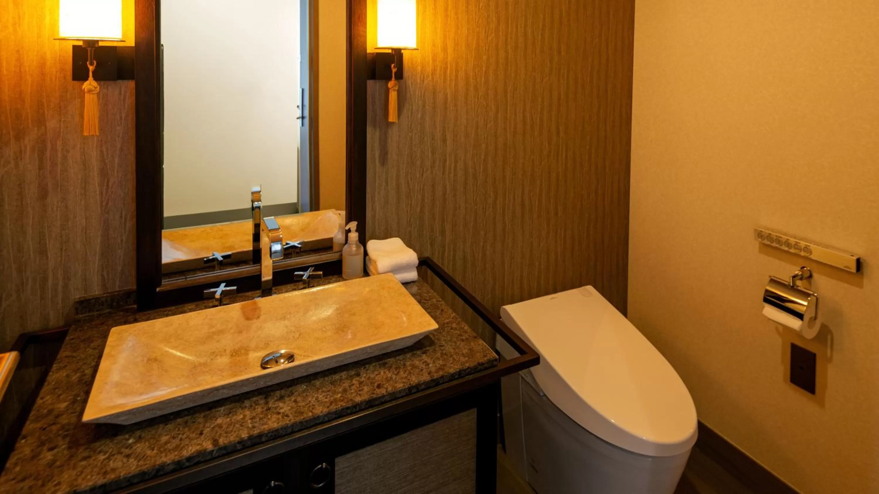 Toilet in Oriental Hotel