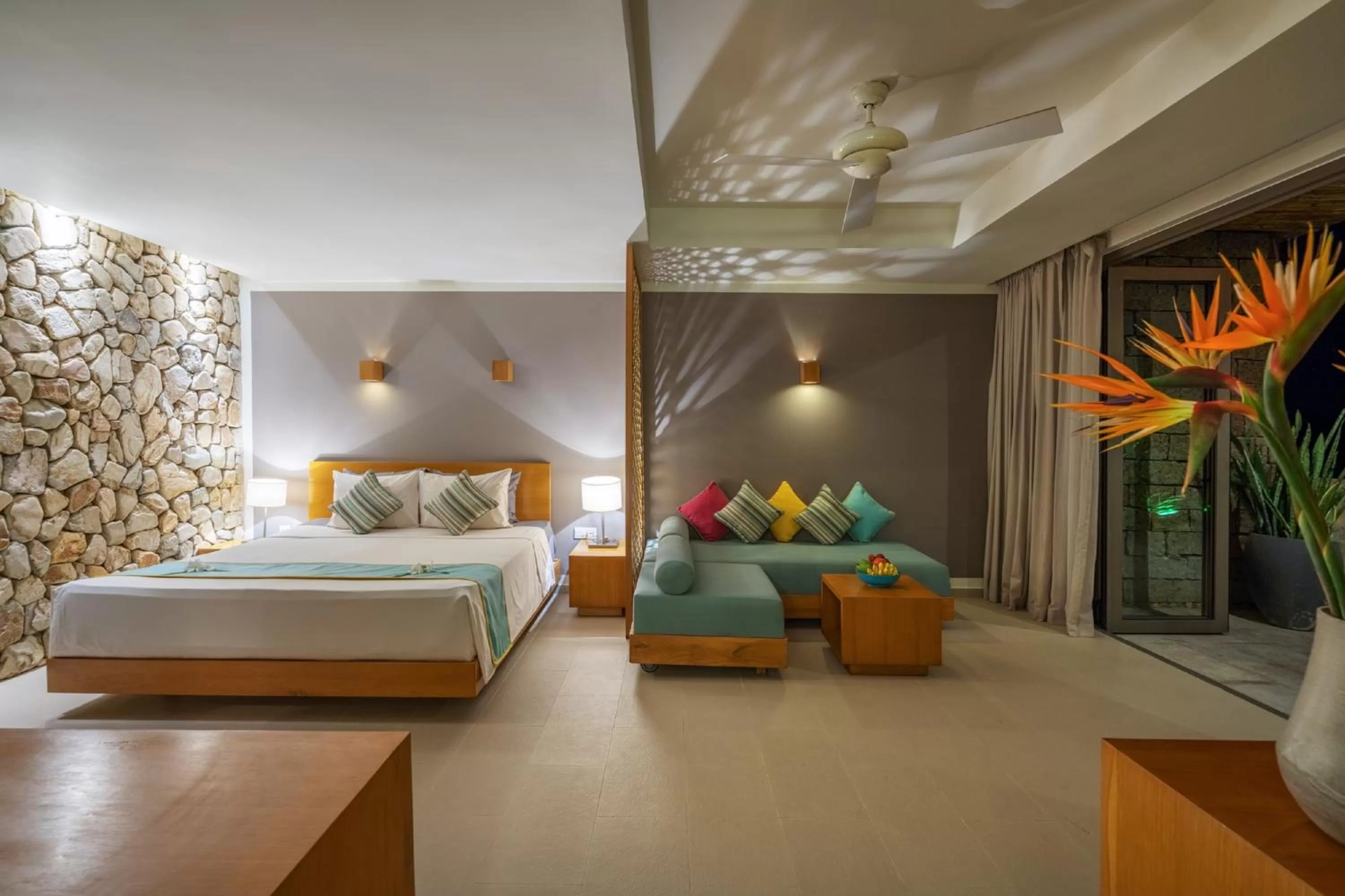 Garden View One-Bedroom - Double Room in Mia Resort Nha Trang