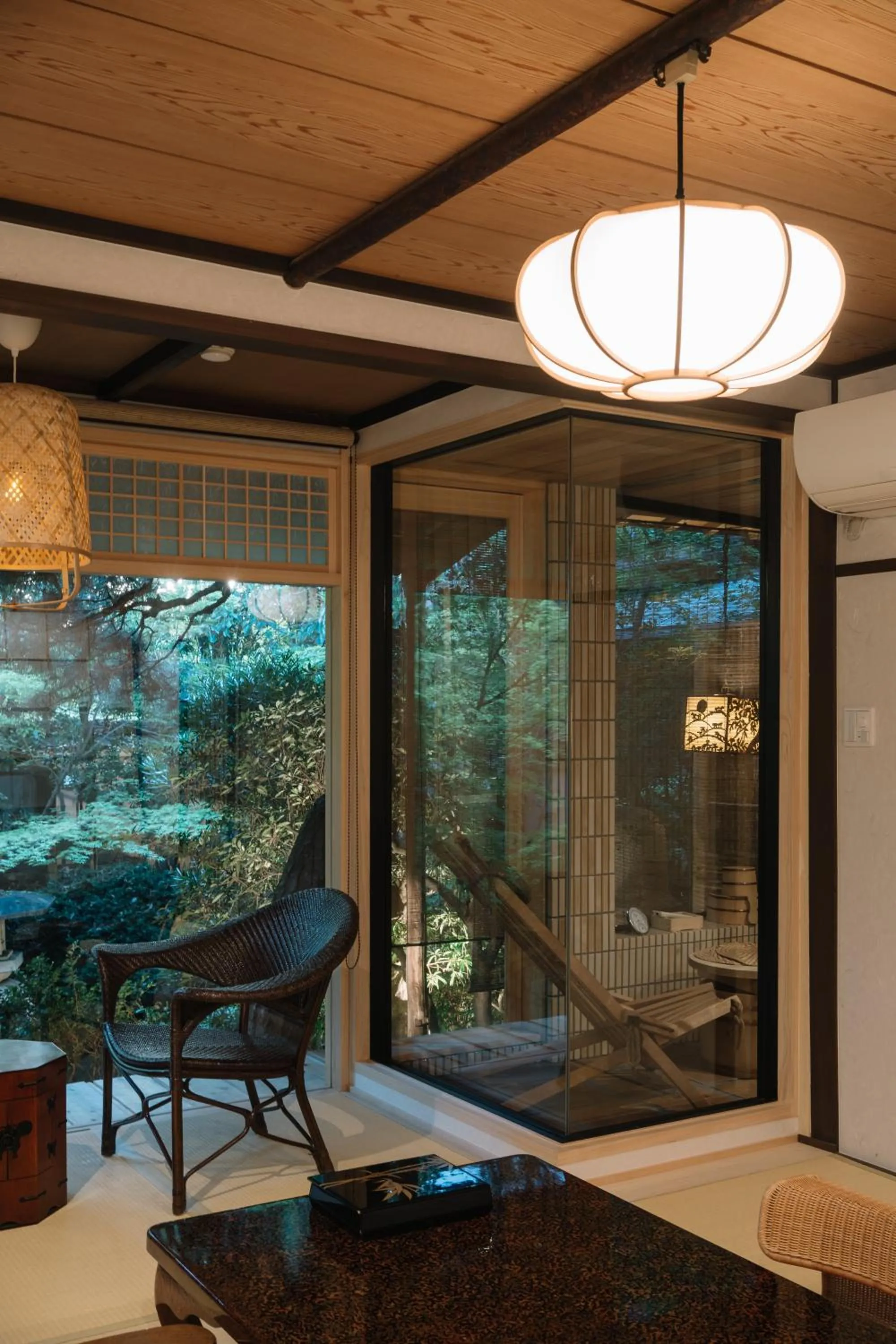 Garden view in Kyoto Nanzenji Ryokan Yachiyo Established in 1915