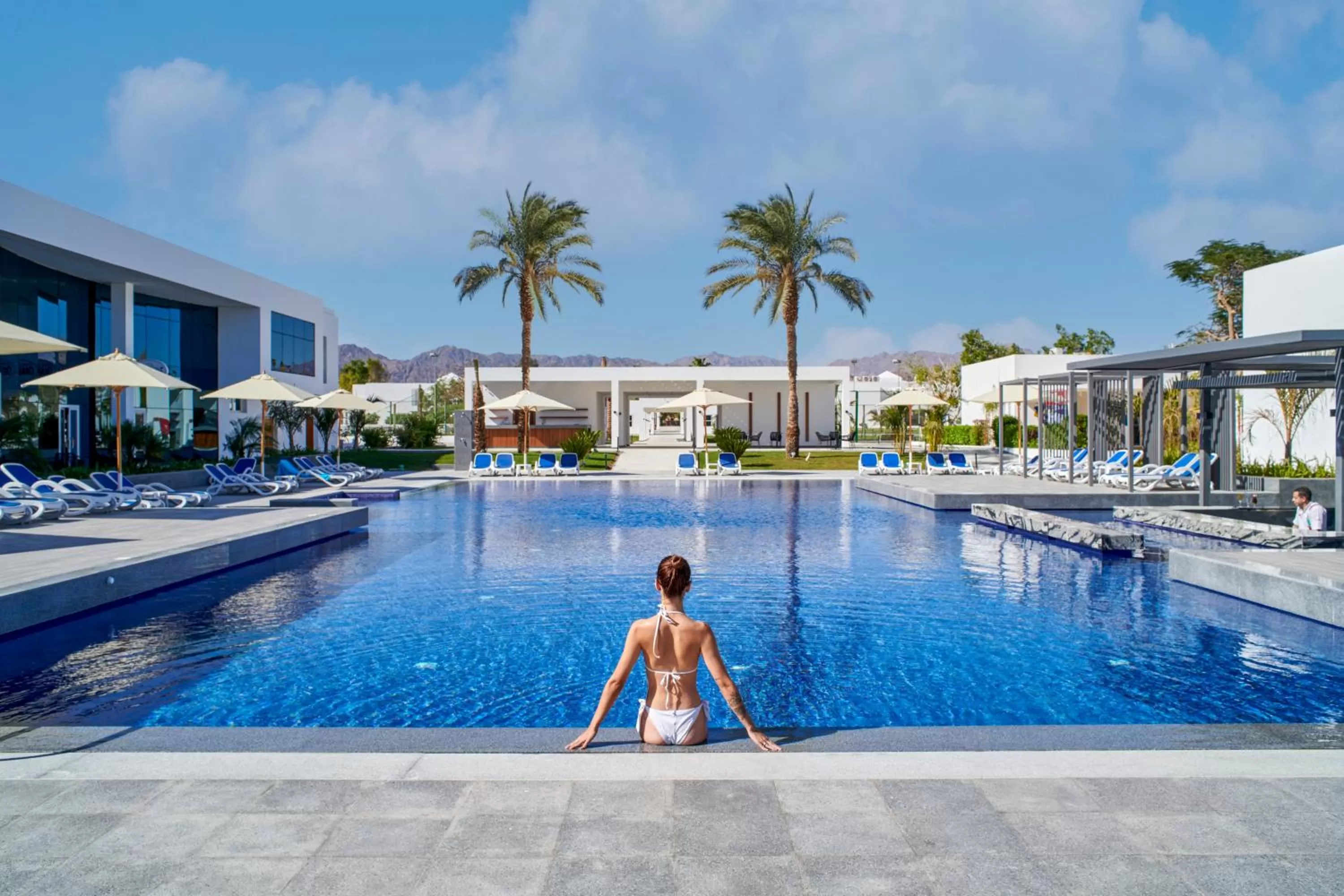 Swimming pool in Maritim Jolie Ville Resort & Casino