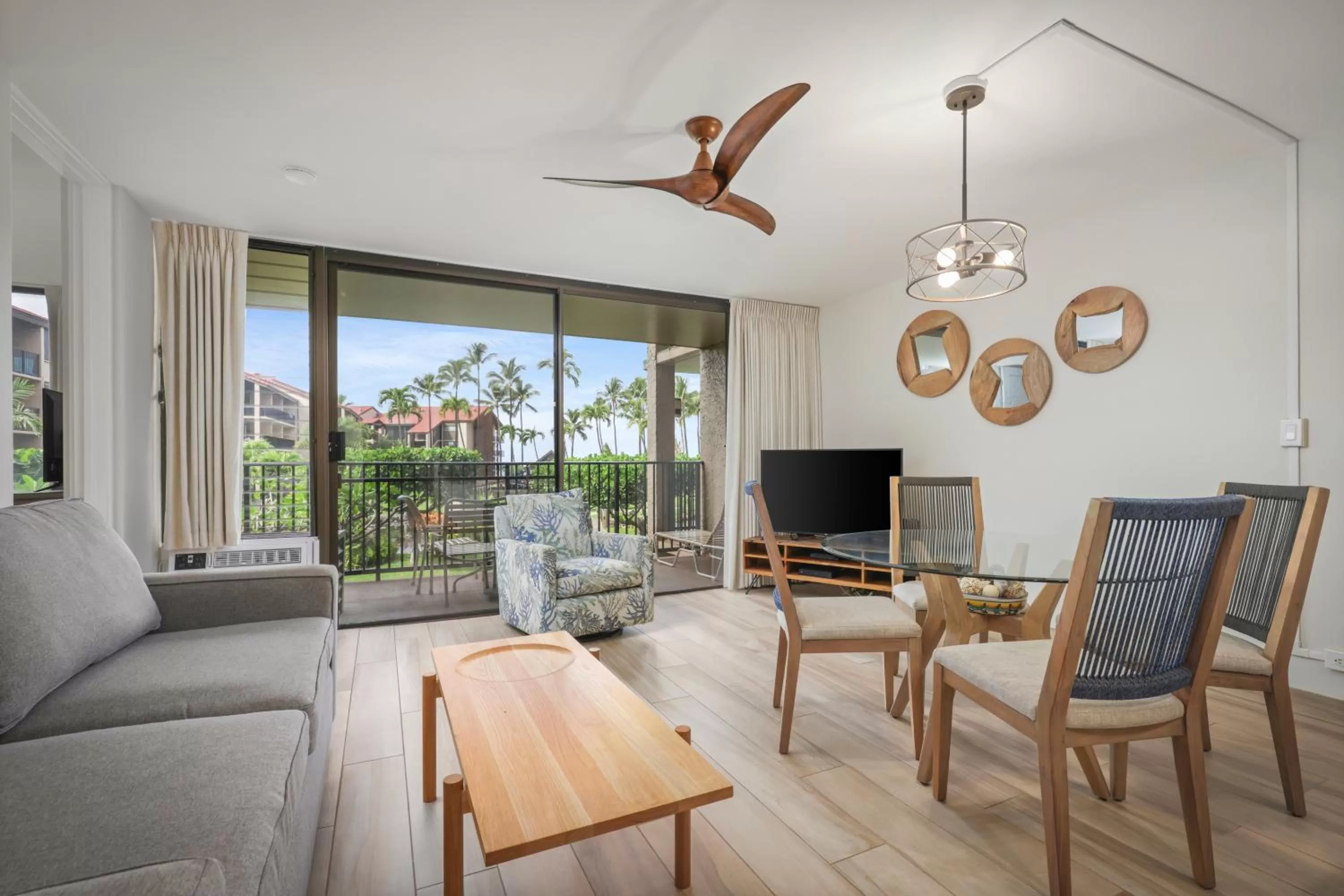 Two-Bedroom Suite with Ocean View in Aston at Papakea Resort