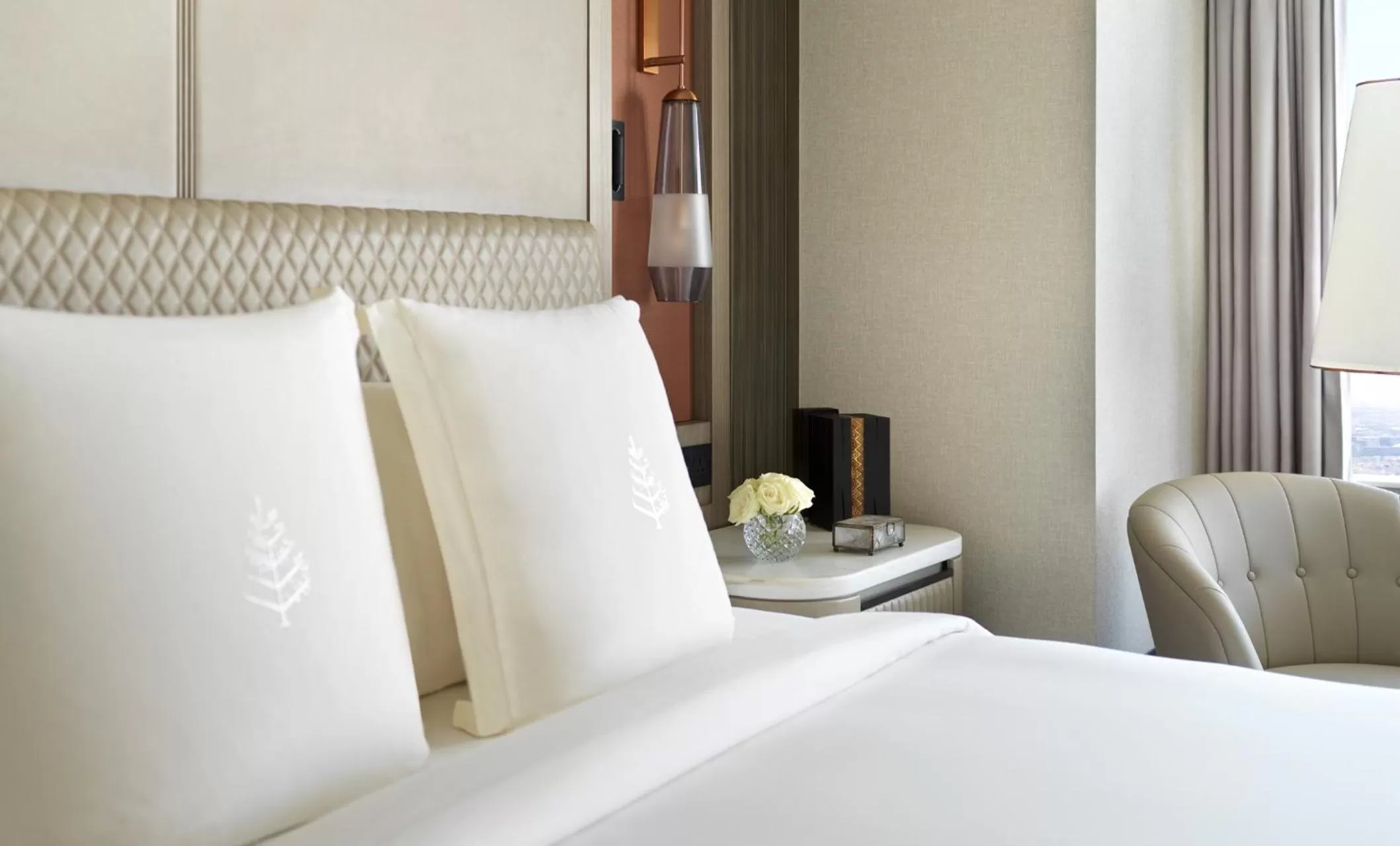 Bed in Four Seasons Hotel Riyadh