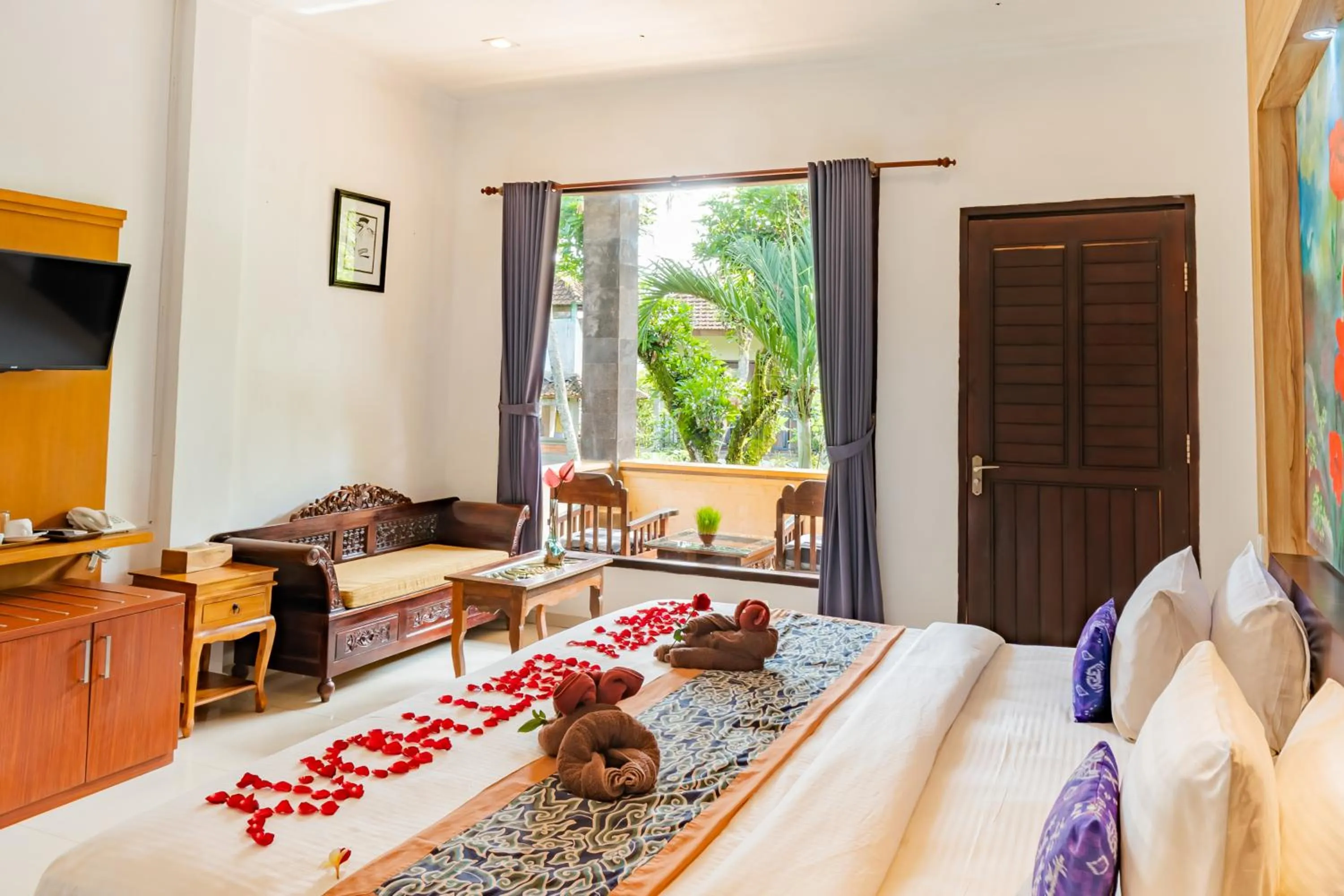 Bed in Dewangga Ubud