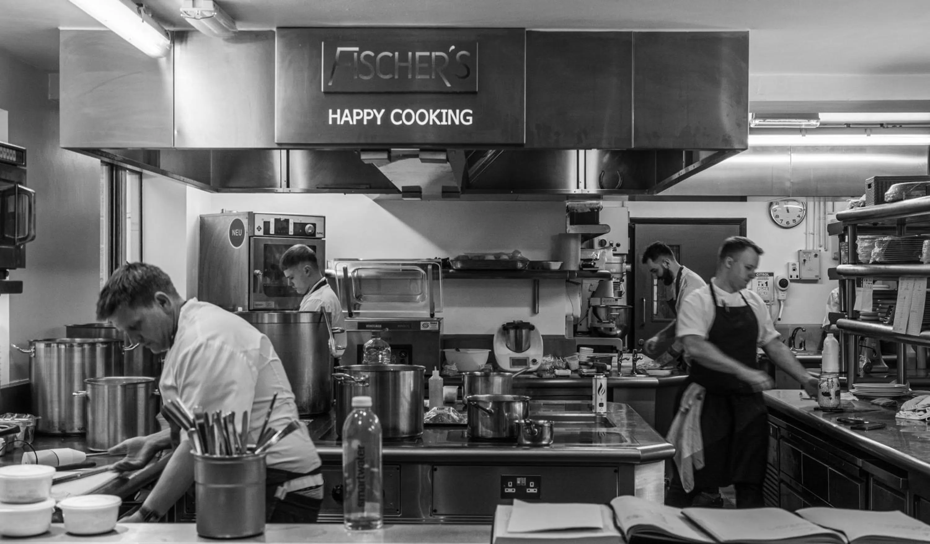 People in Fischers Baslow Hall - Chatsworth