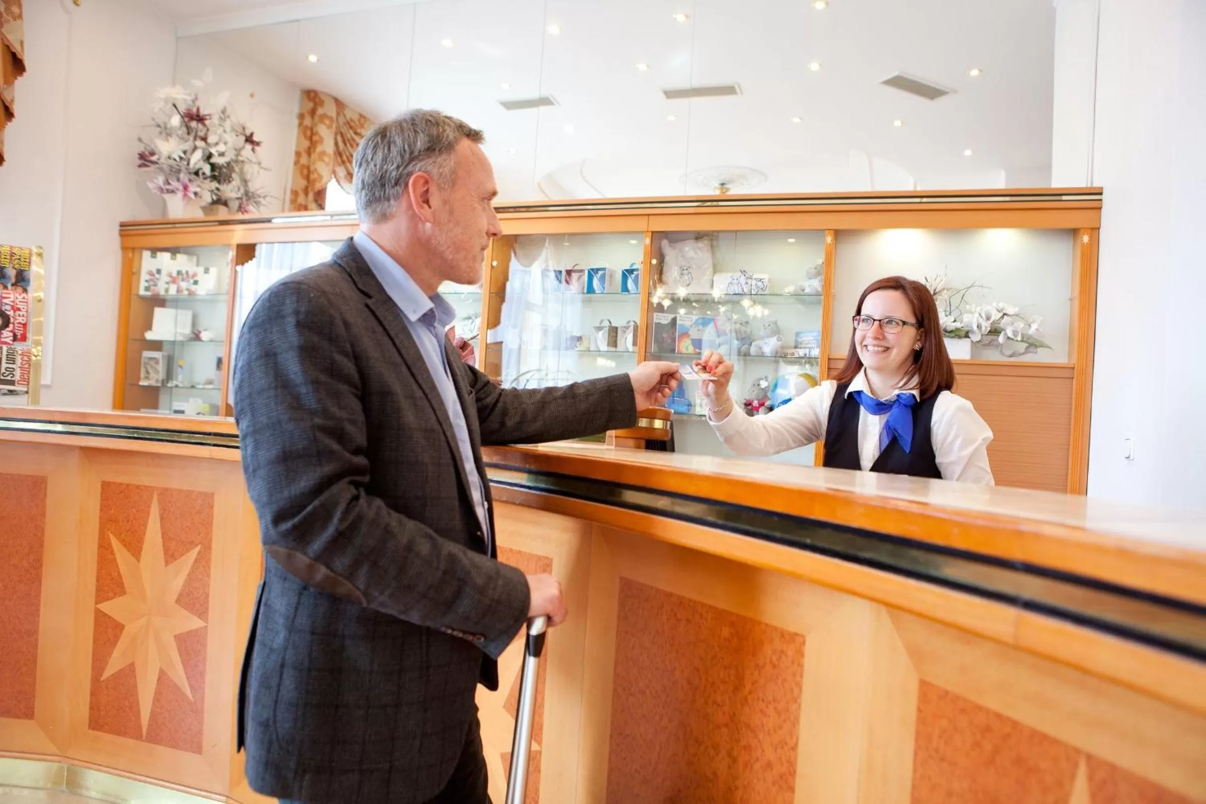 Lobby or reception in Ensana Hvězda - Imperiál - Neapol