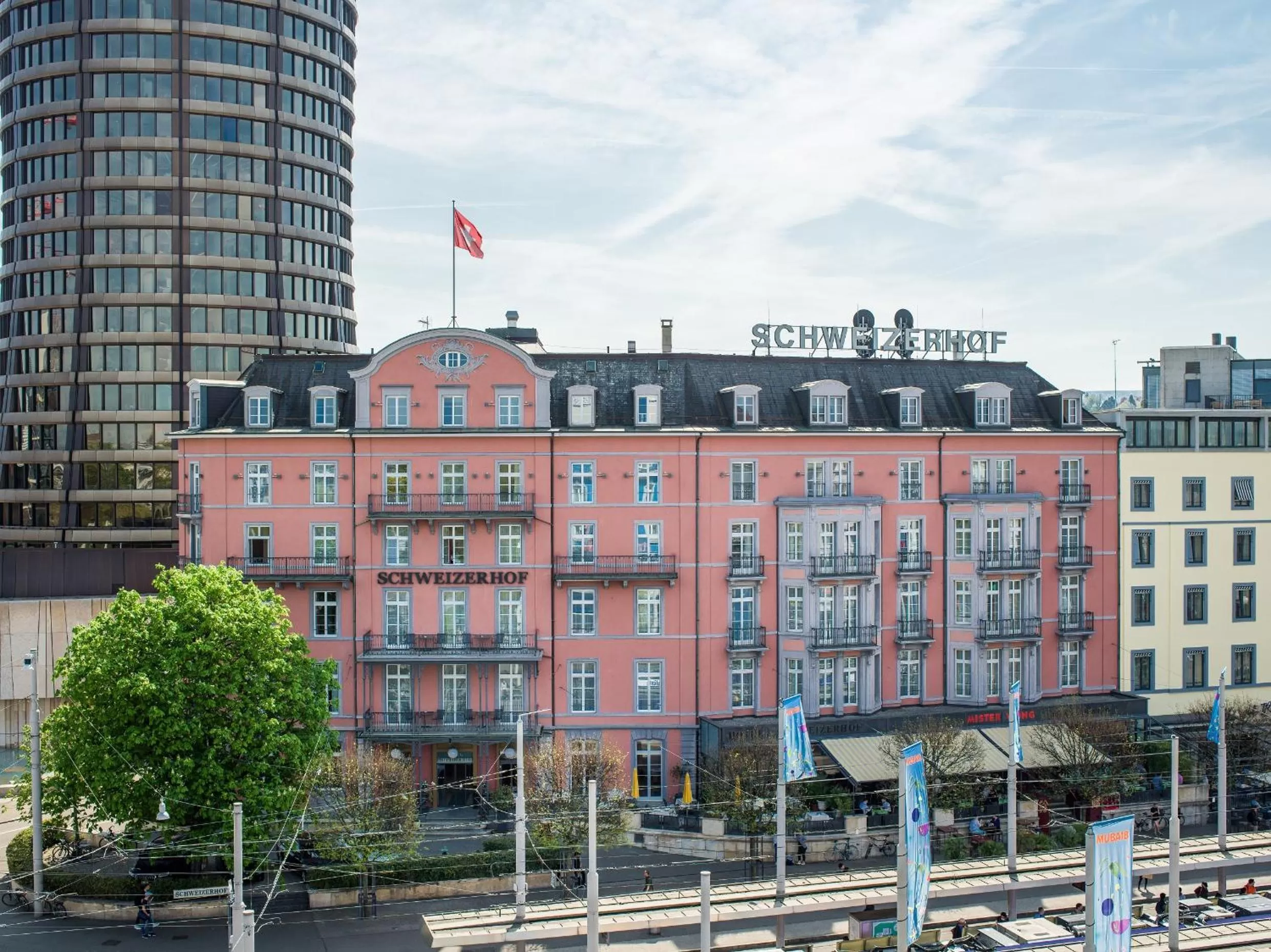 Property building in Hotel Schweizerhof Basel