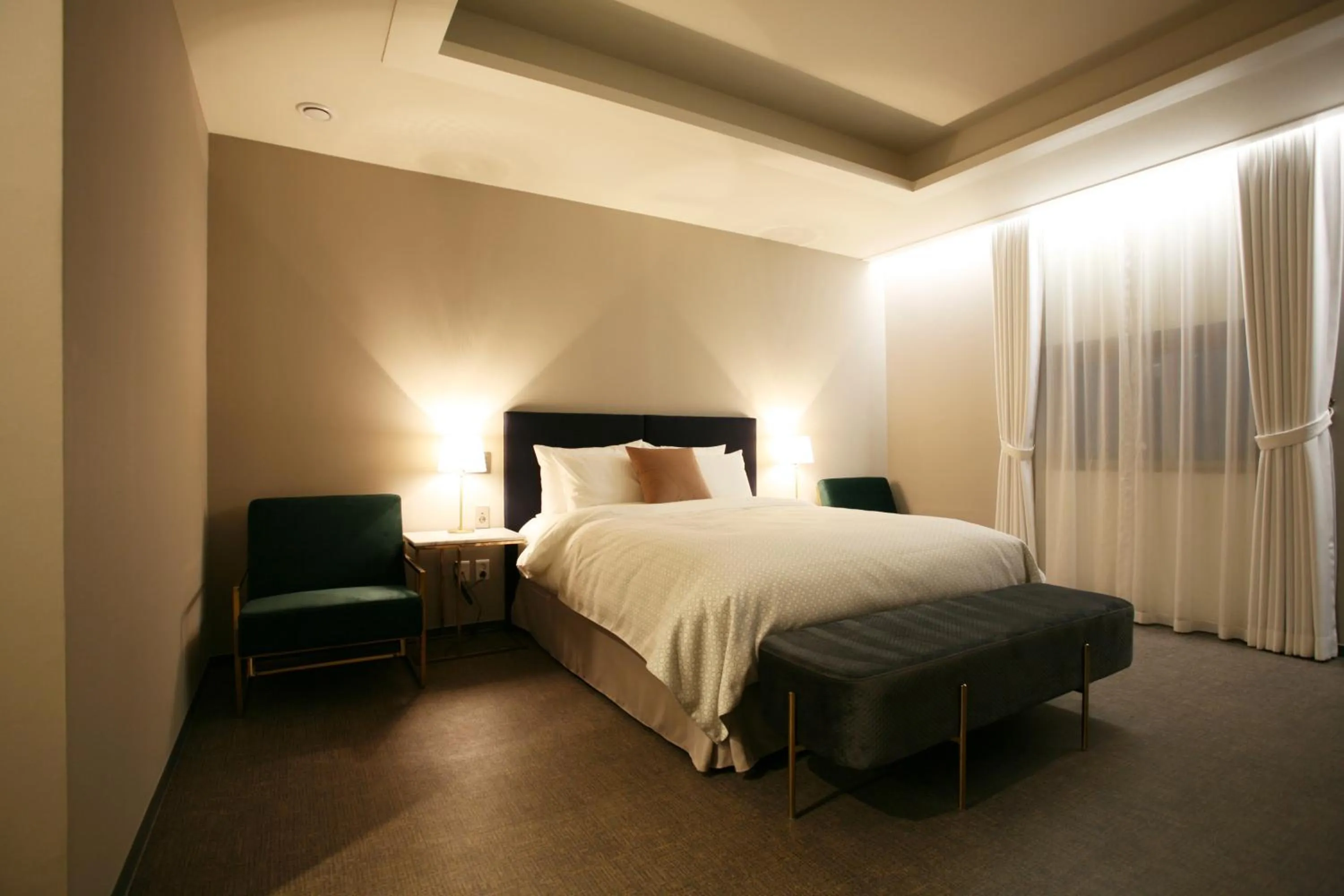 Bed in Polaris Hotel