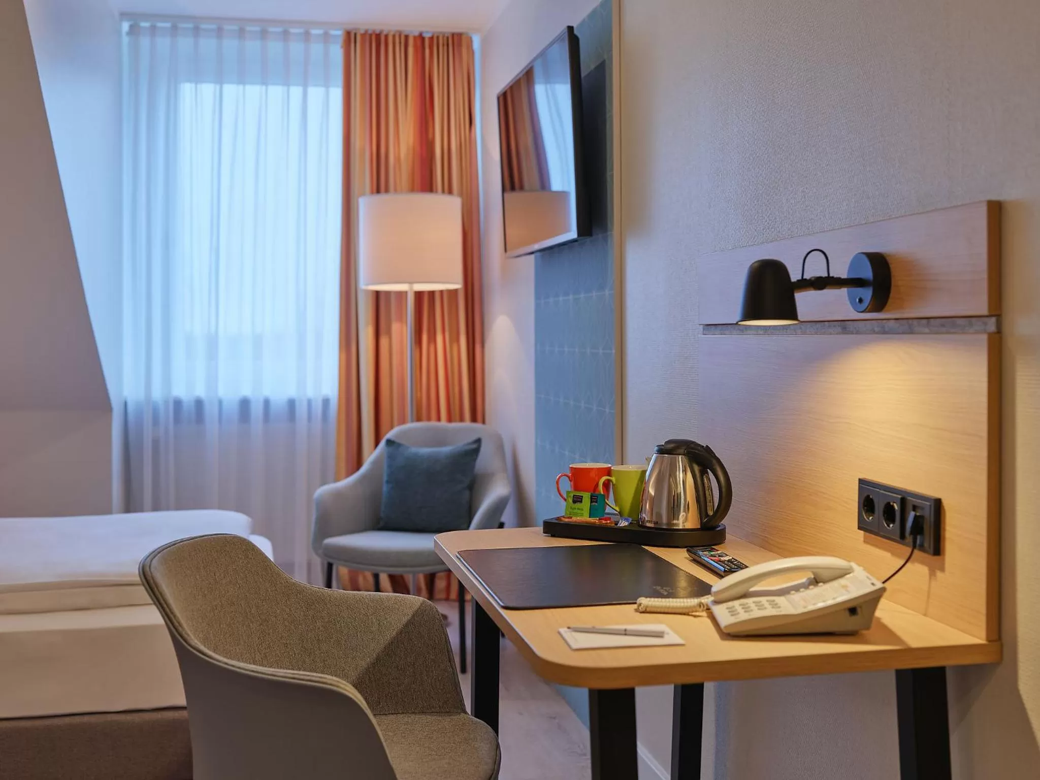 Photo of the whole room, Bed in Best Western Hotel Prisma