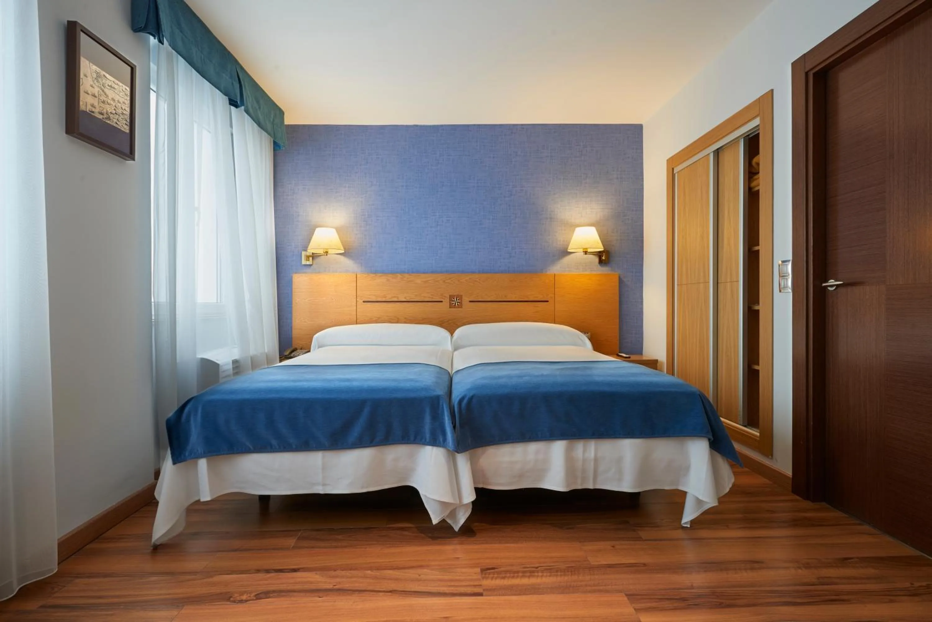 Bed in Hotel 40 Nudos