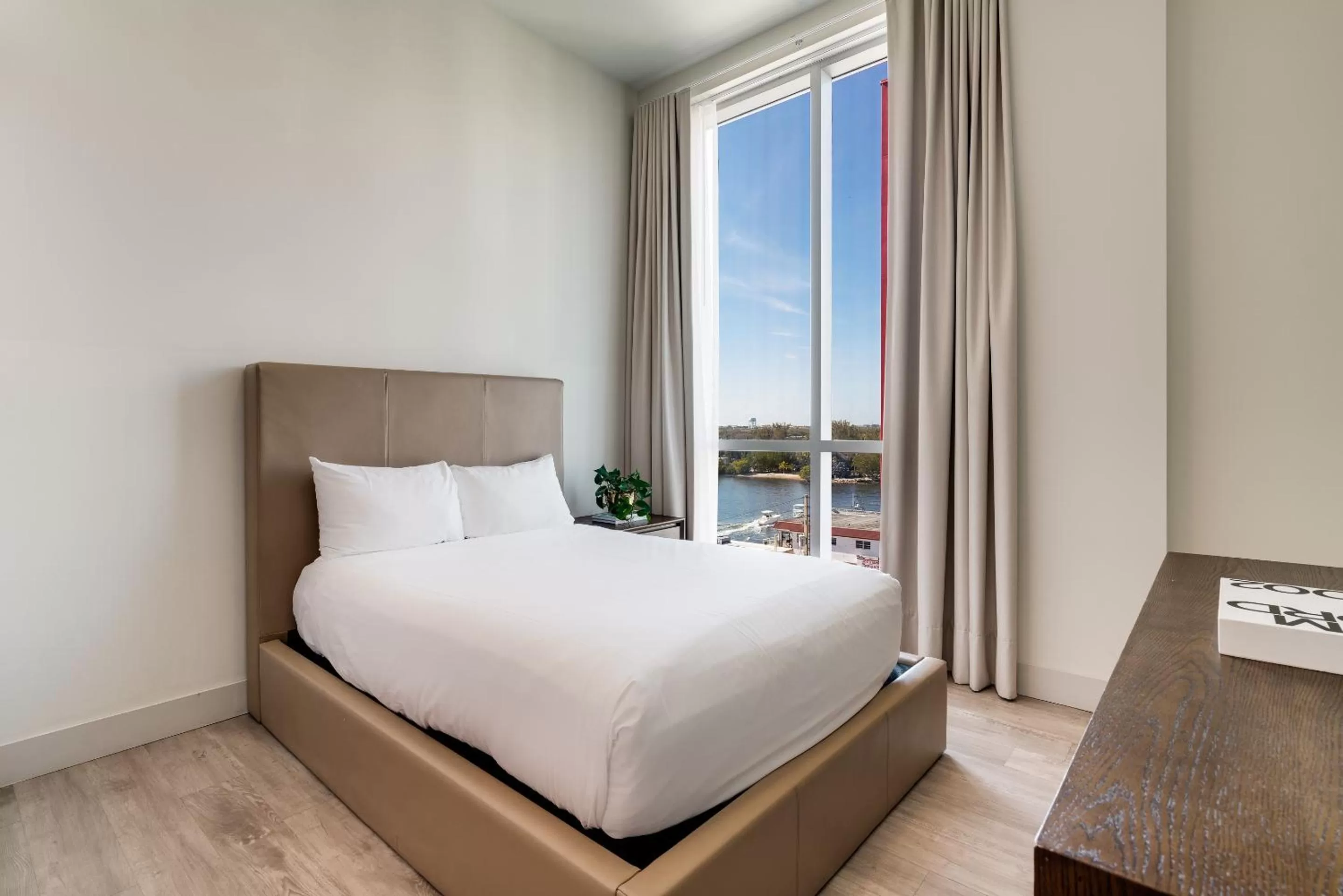 View (from property/room), Bed in Costa Hollywood Beach Resort - An All Suite Hotel