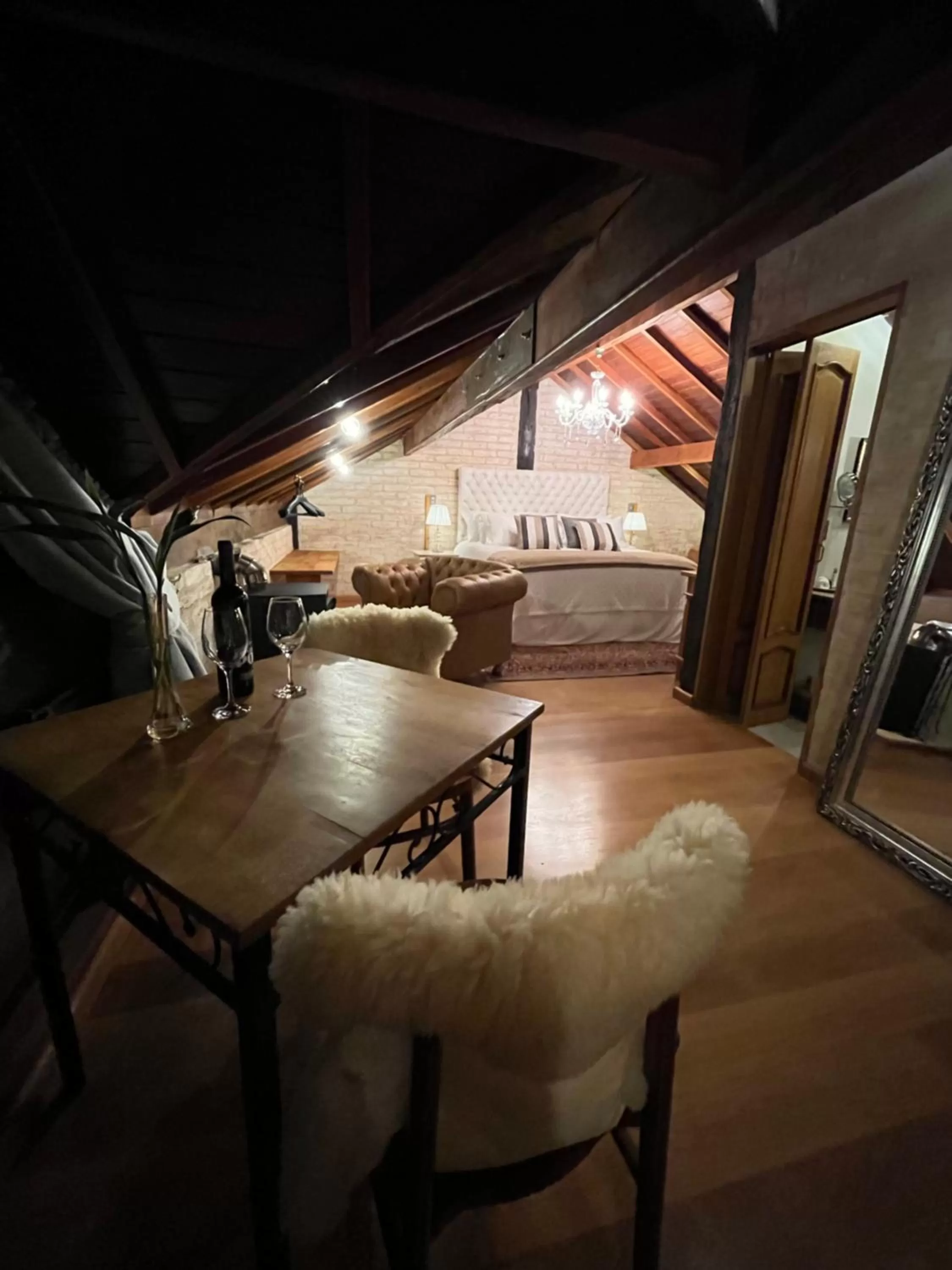 Photo of the whole room in Pousada Dona Bendita