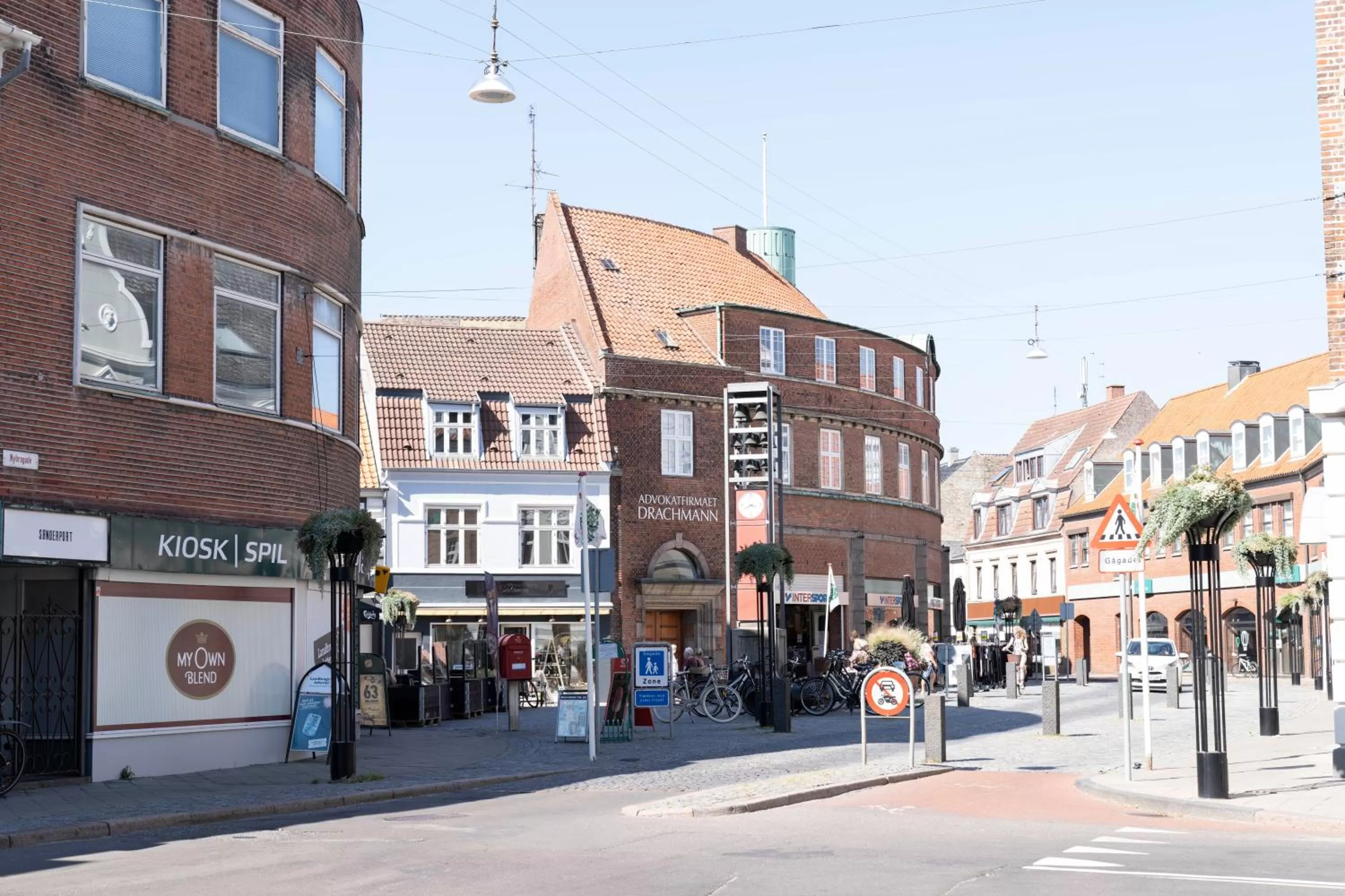 City view in Hotel Harmonien