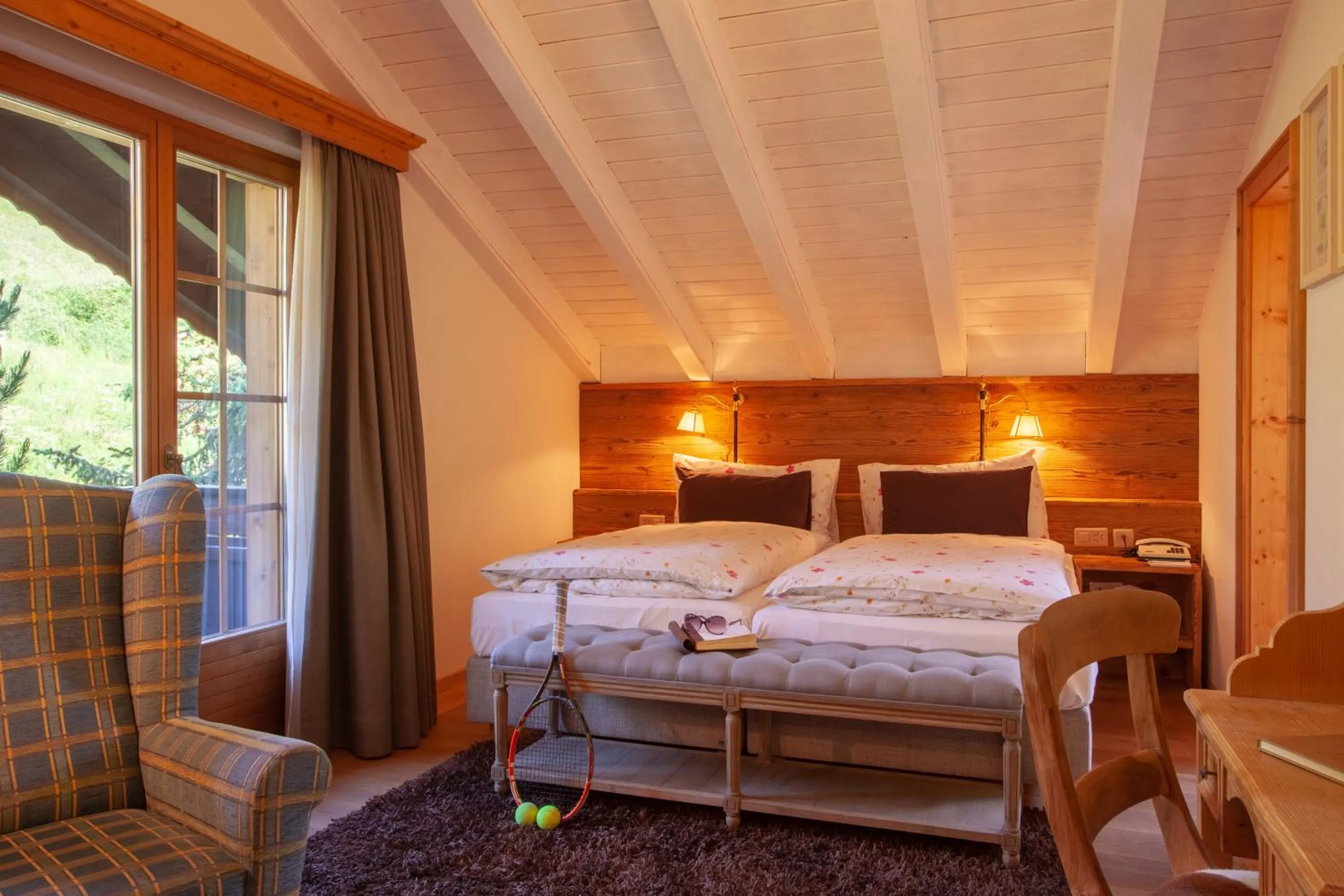 Photo of the whole room, Bed in Hotel Berghof