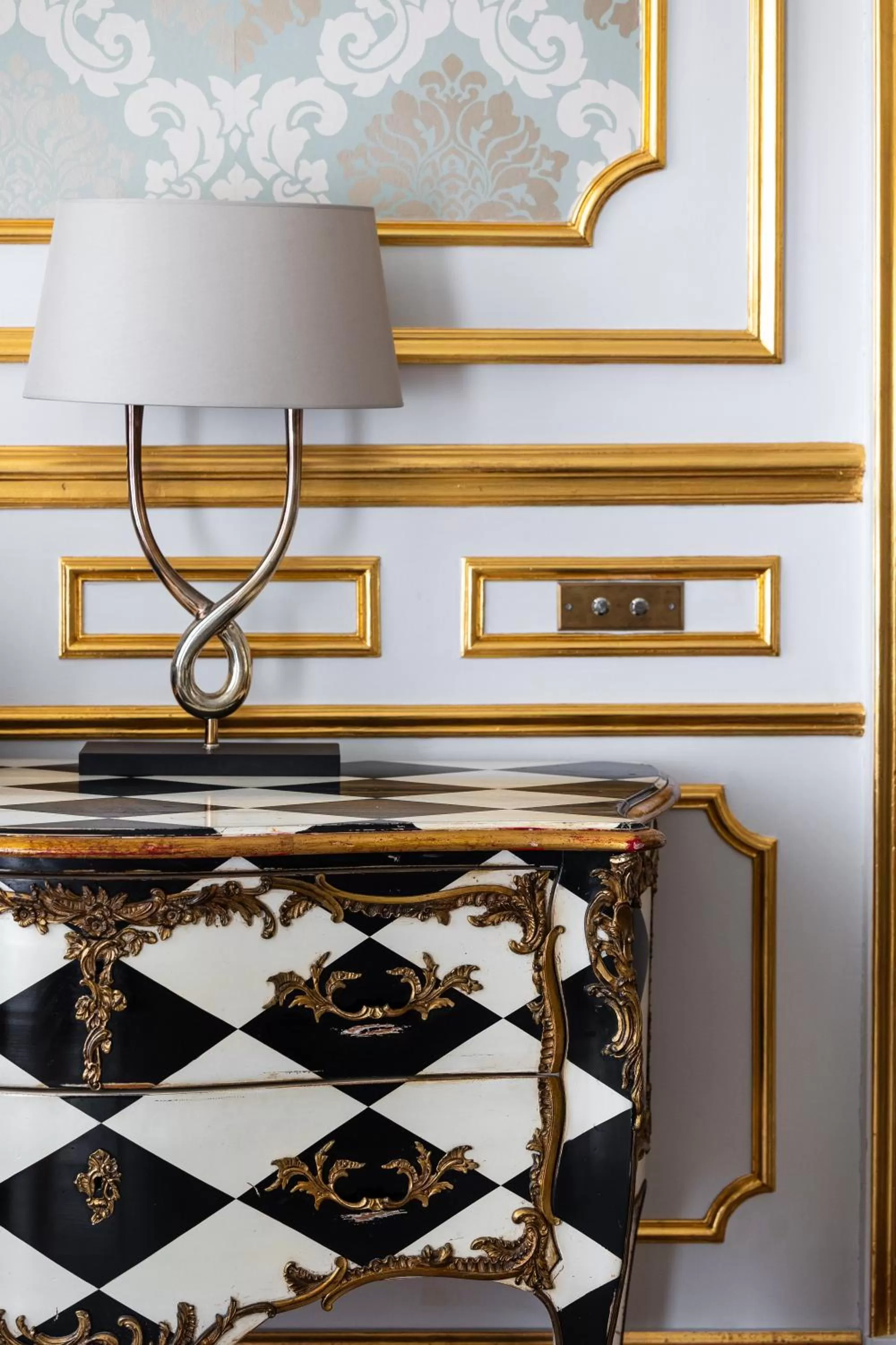 Decorative detail in Hotel Le Place d'Armes - Relais & Châteaux