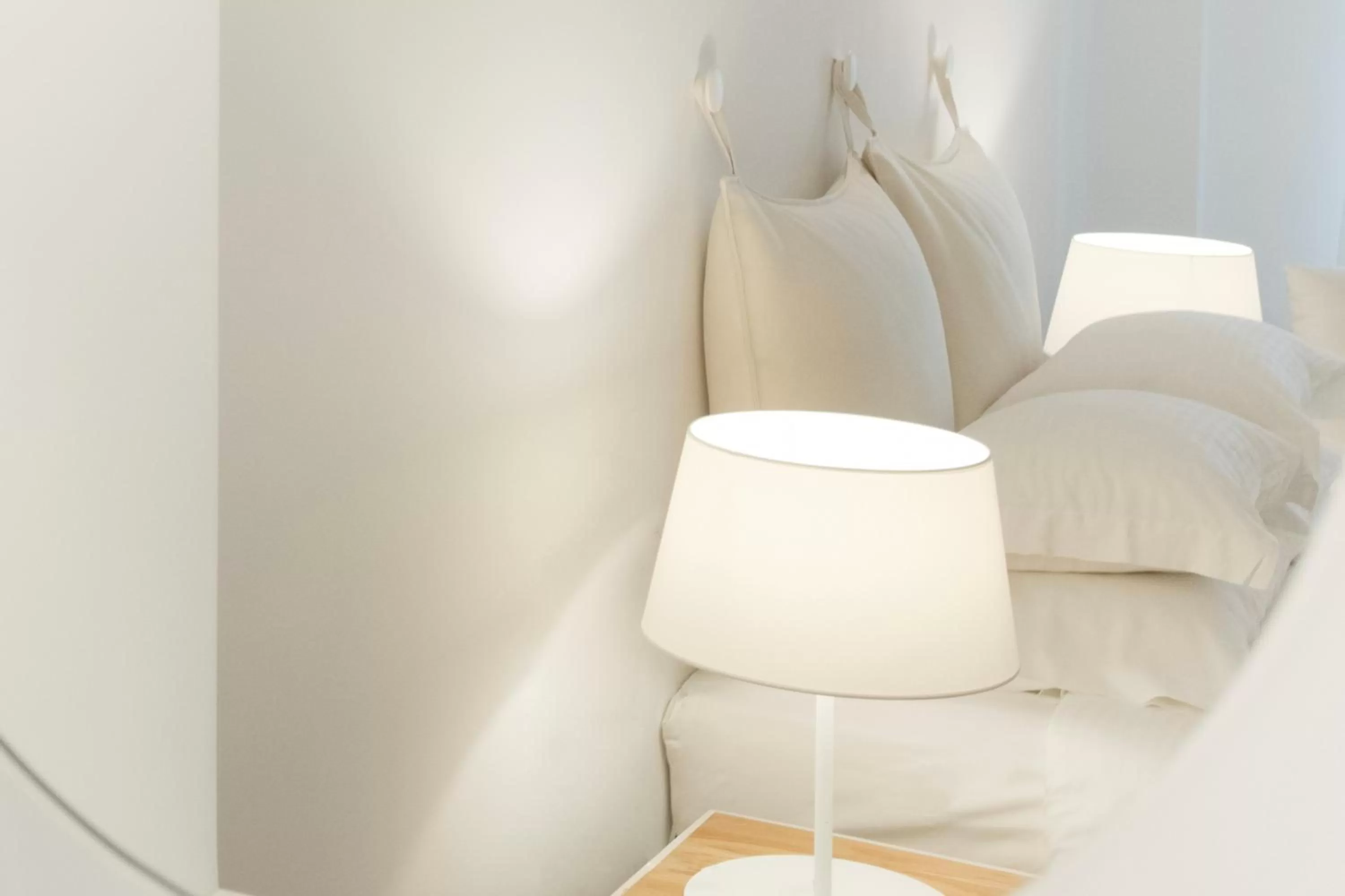 Bed in Lilium Hotel Santorini