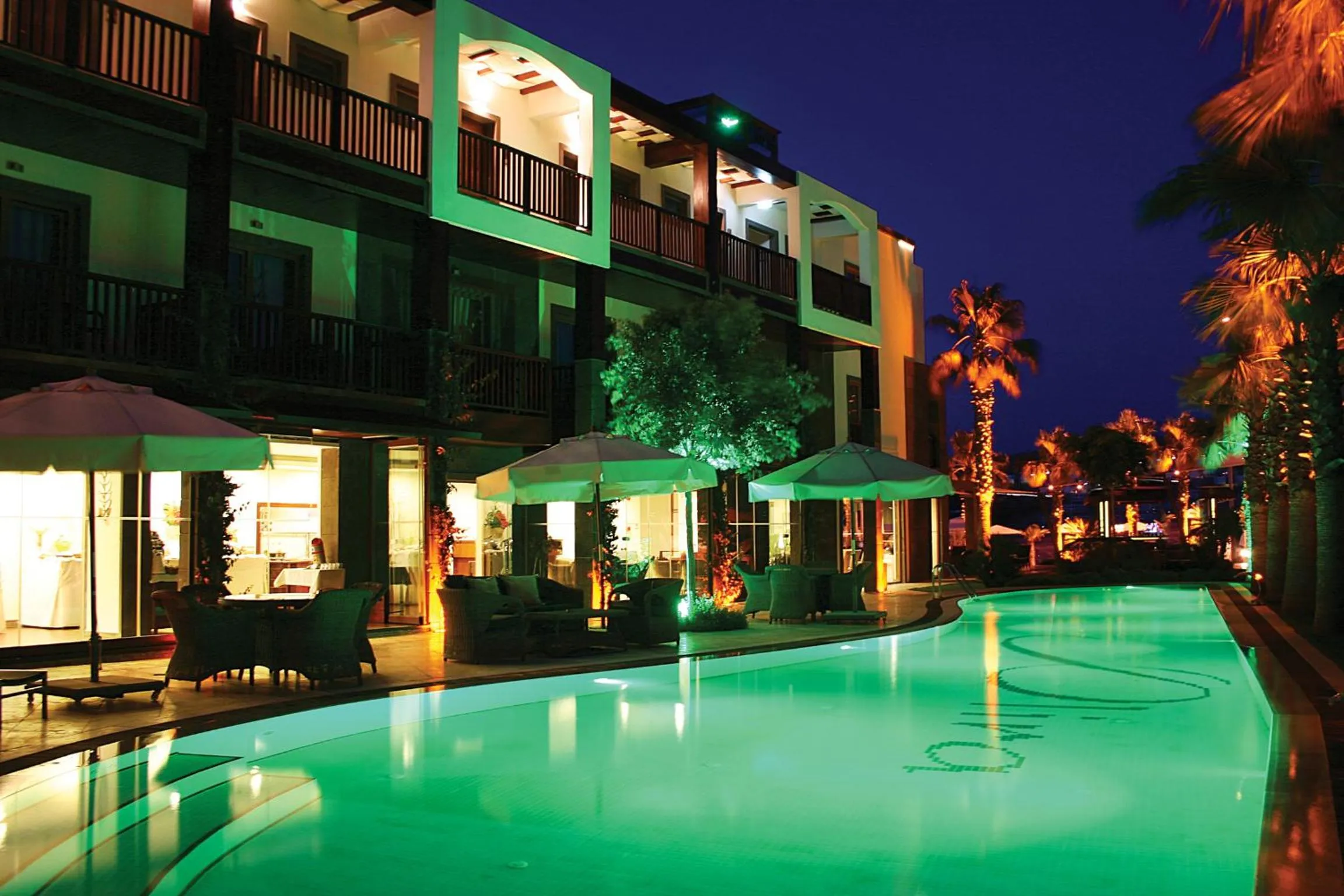 Bird's eye view in Olira Boutique Hotel&SPA