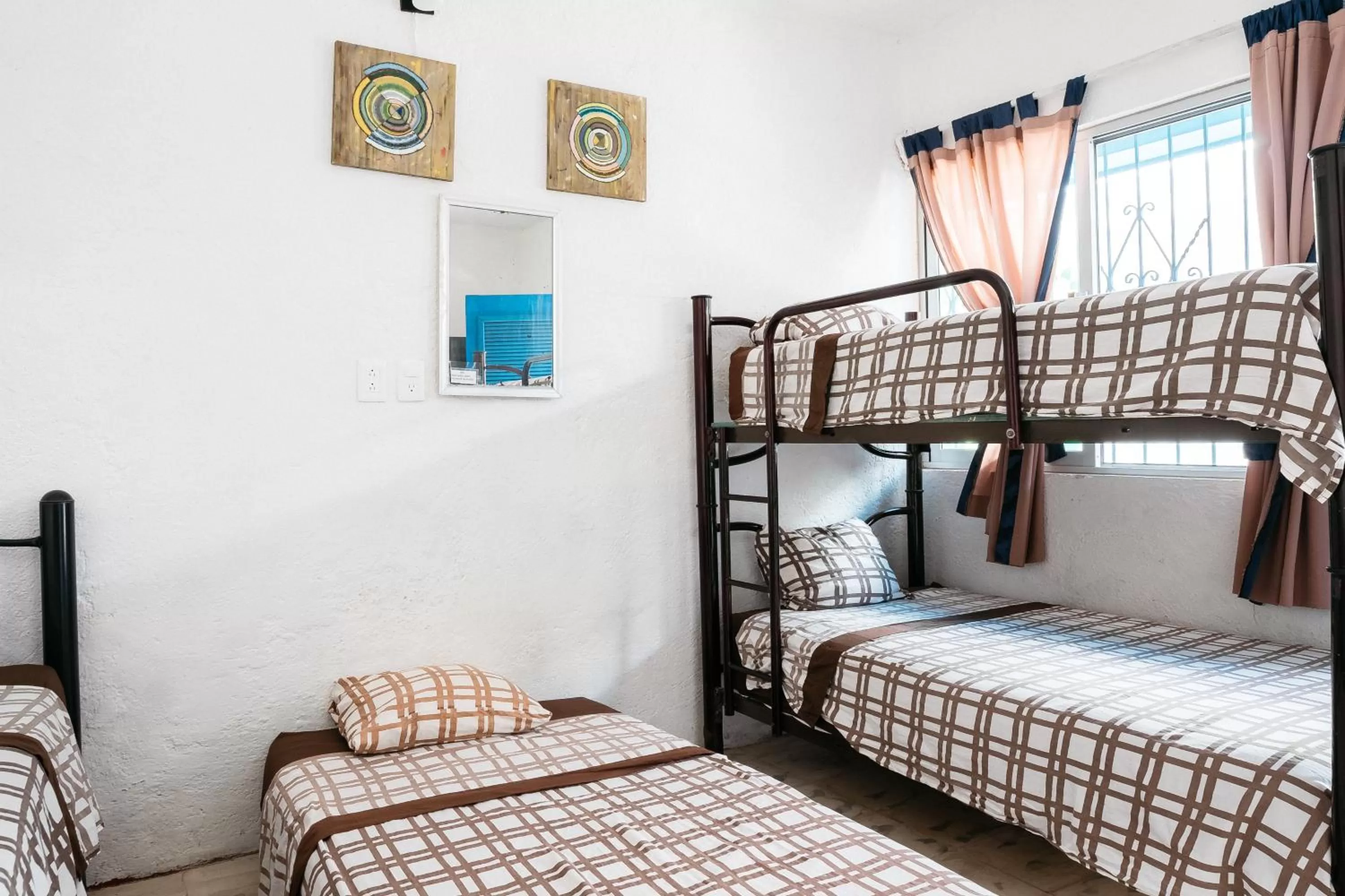 Bed in Hotel Posada Edem