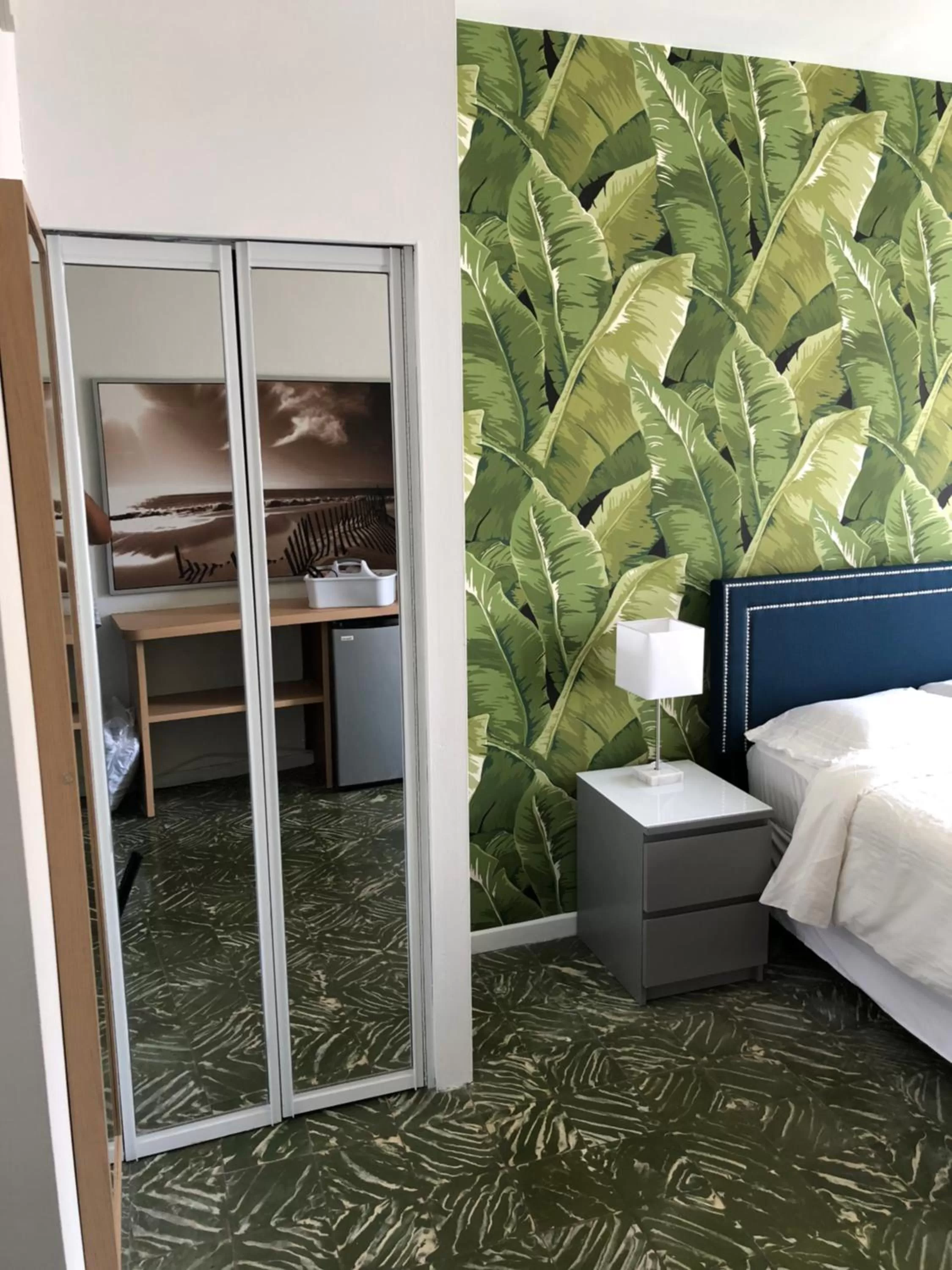 Bed in Navona Studios