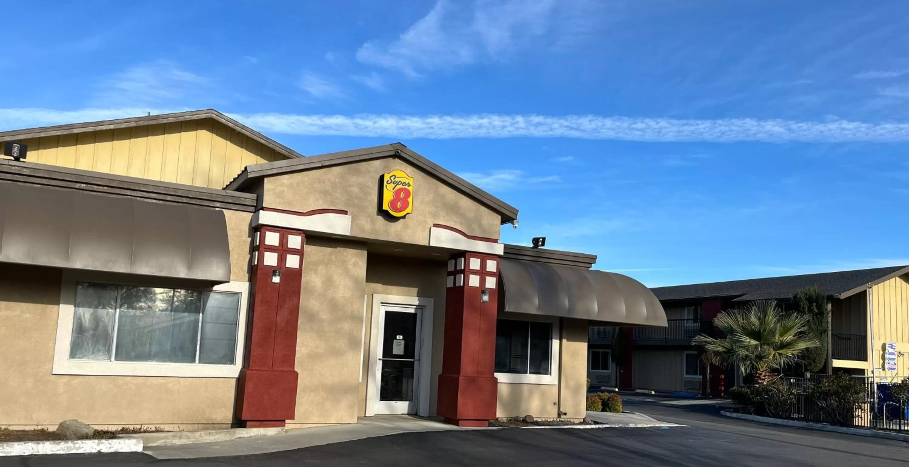 Property building in Super 8 by Wyndham Red Bluff
