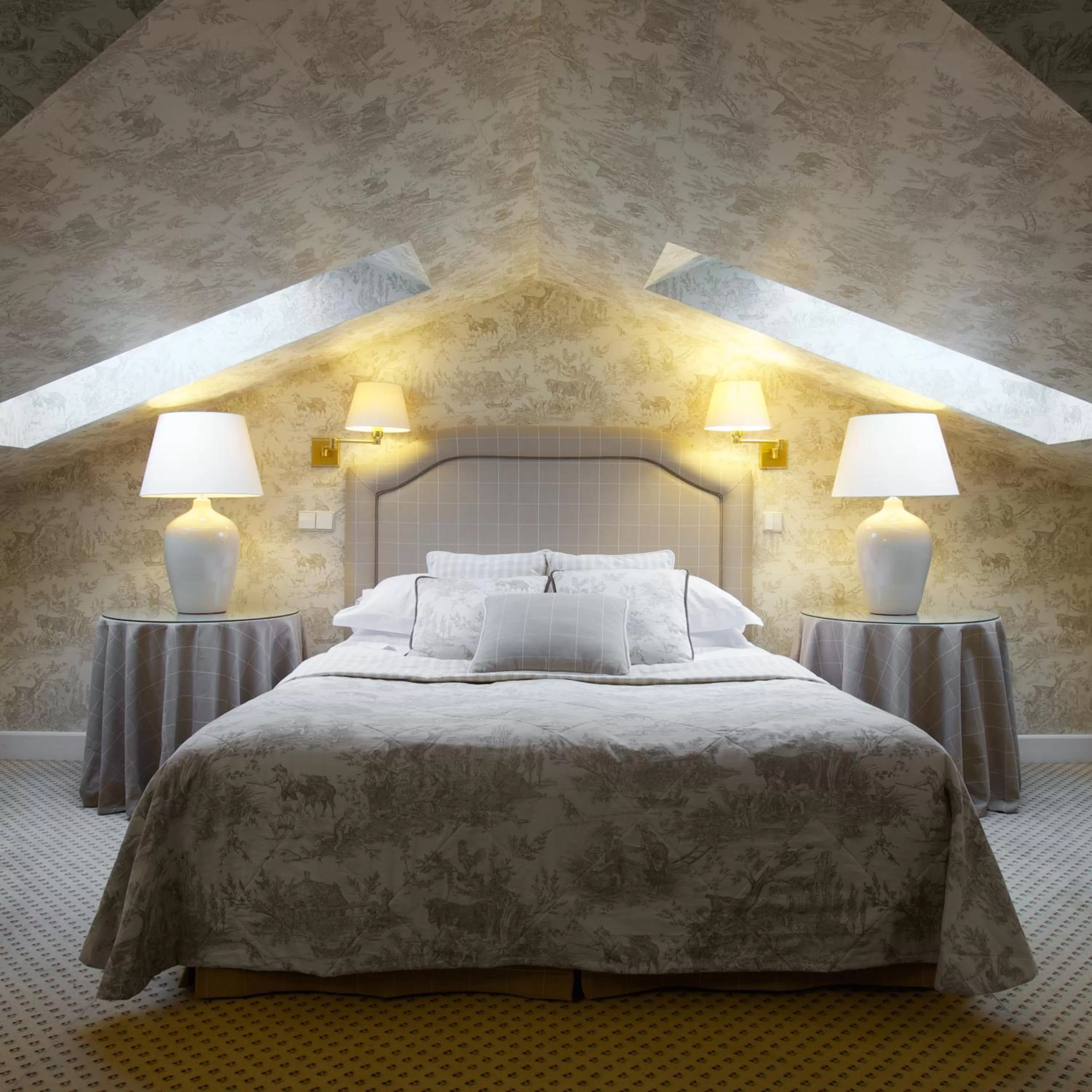 Bed in NARUTIS Hotel - Small Luxury Hotels of The World