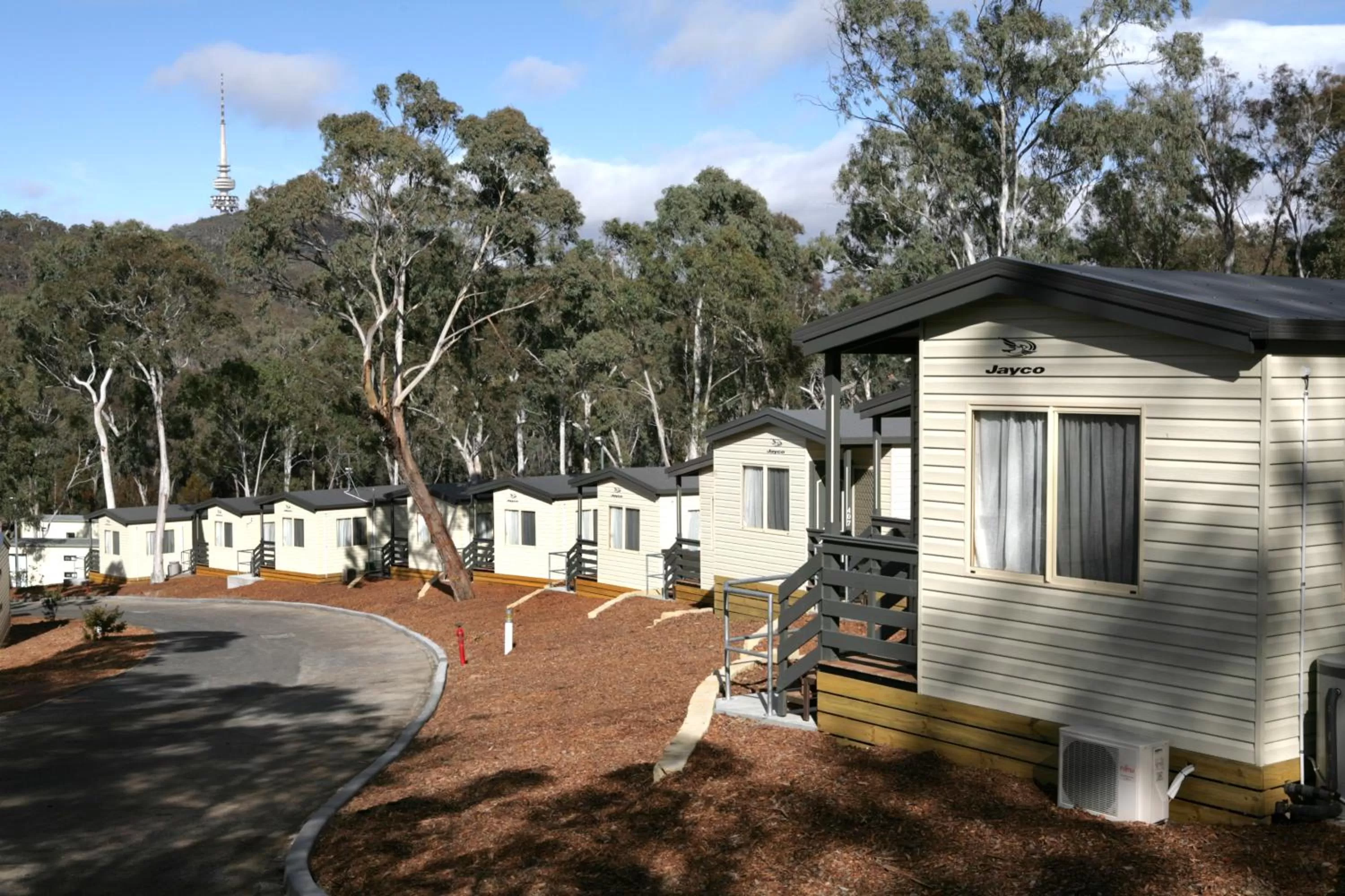 Property building in Alivio Tourist Park Canberra