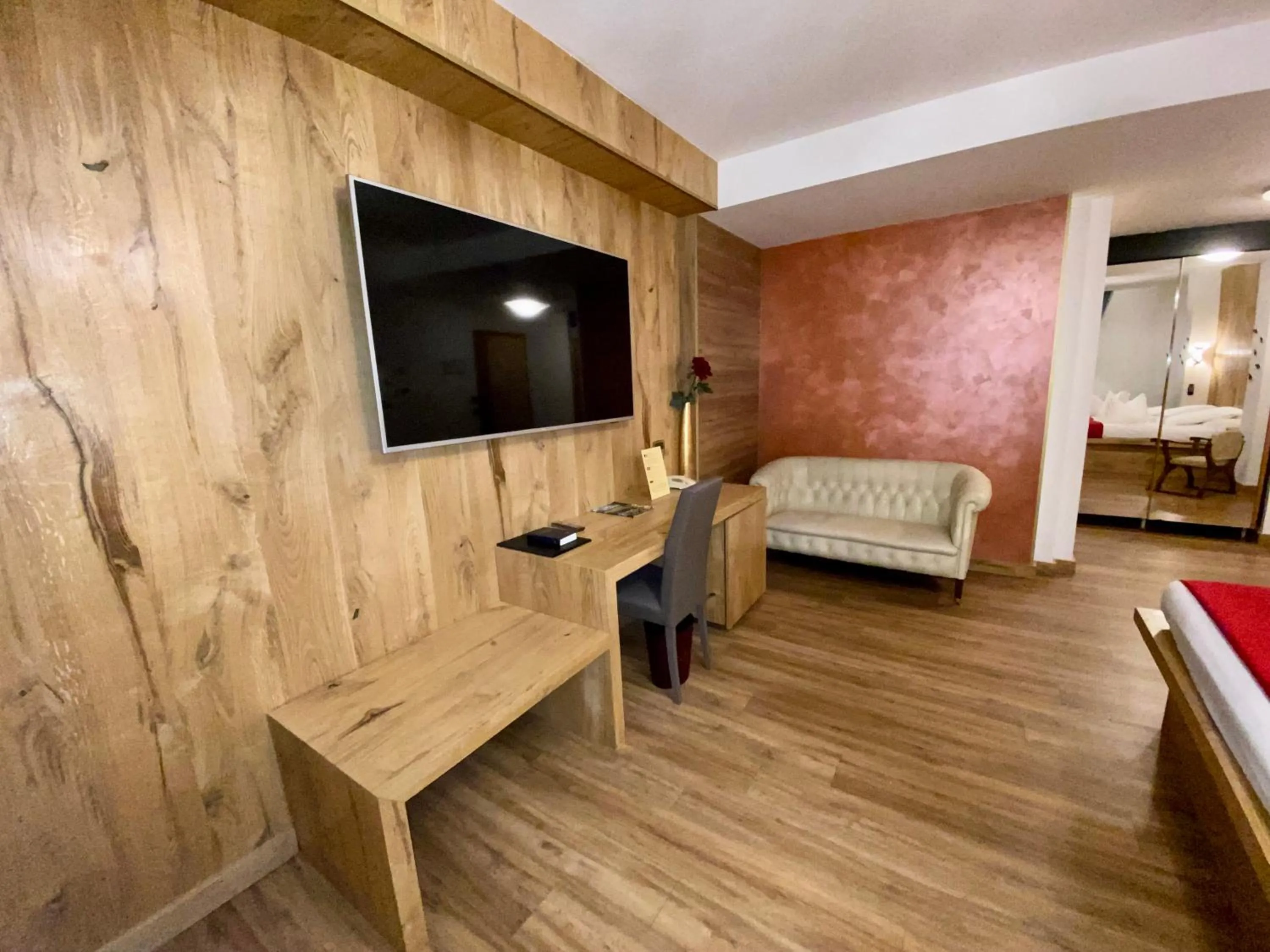 Seating area in Hotel Casagrande