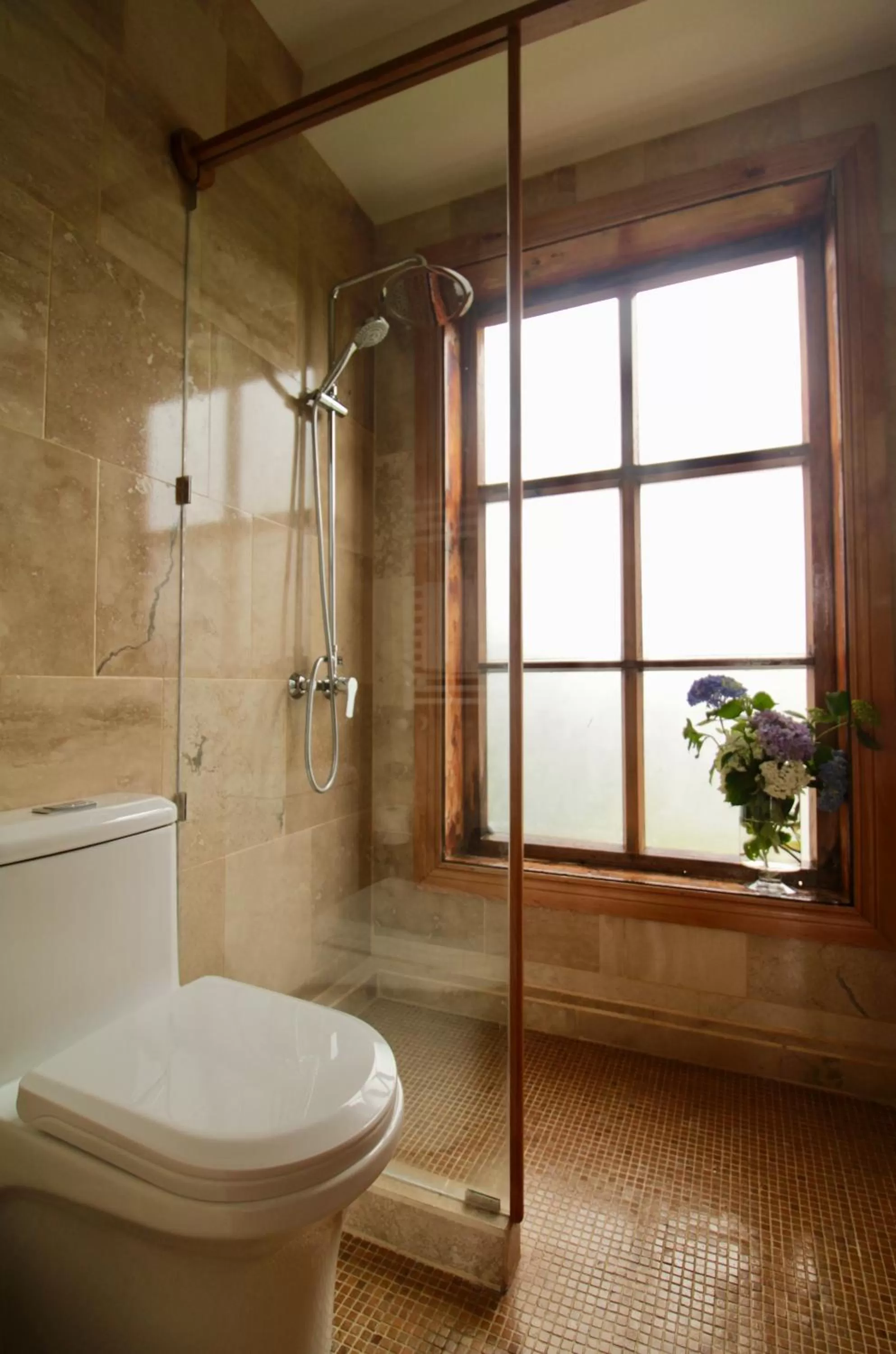 Shower in Hotel Boutique Casa Werner