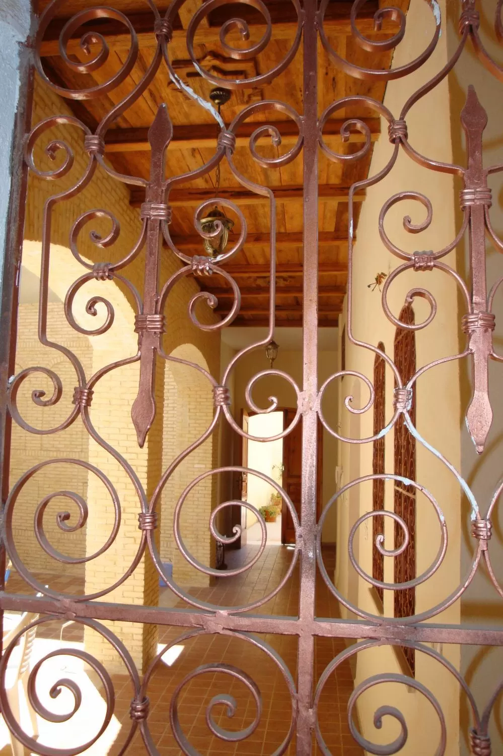 Decorative detail in Residence Tozeur Almadina