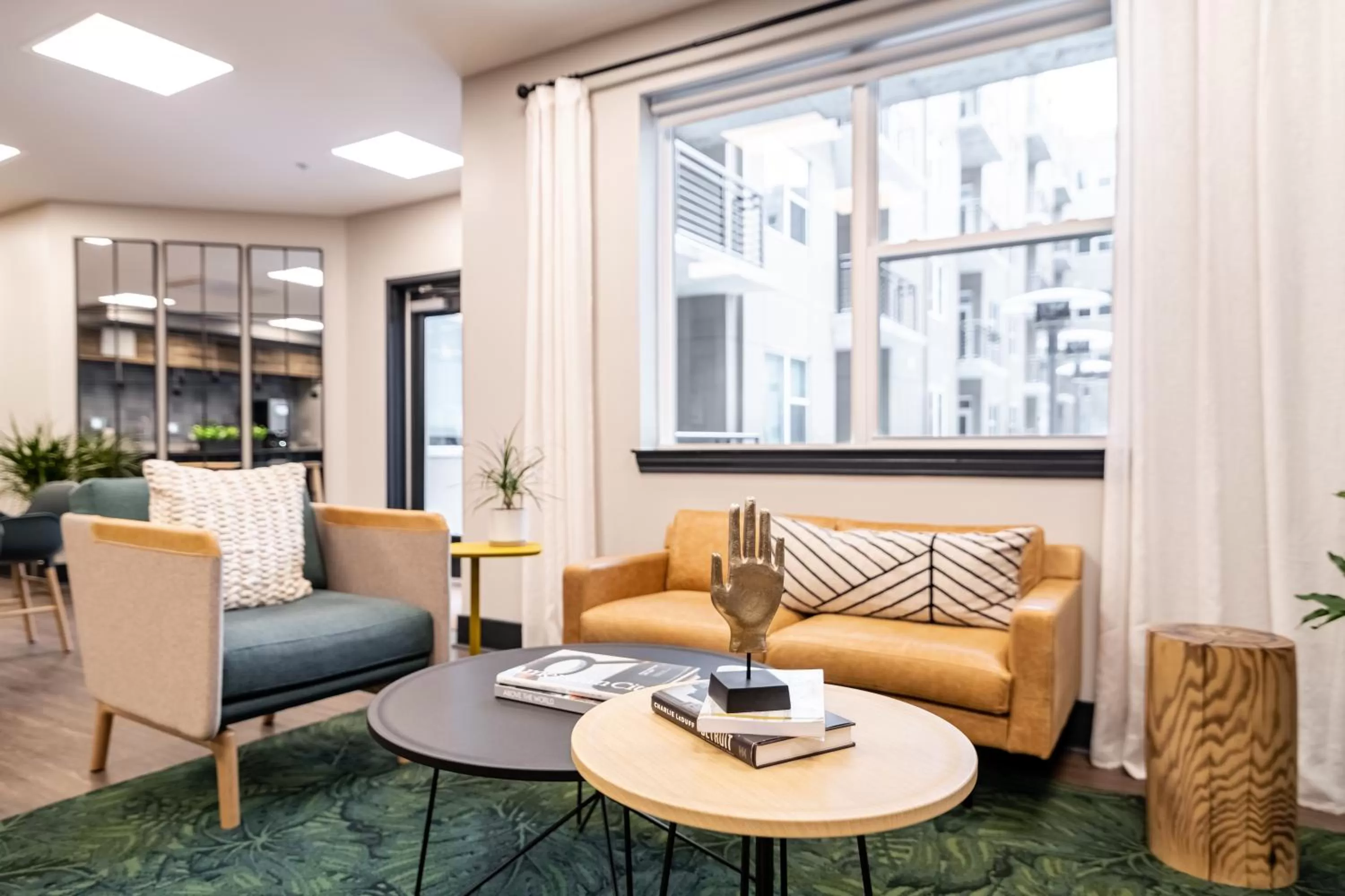 Lounge or bar, Seating Area in Mint House Detroit - New Center