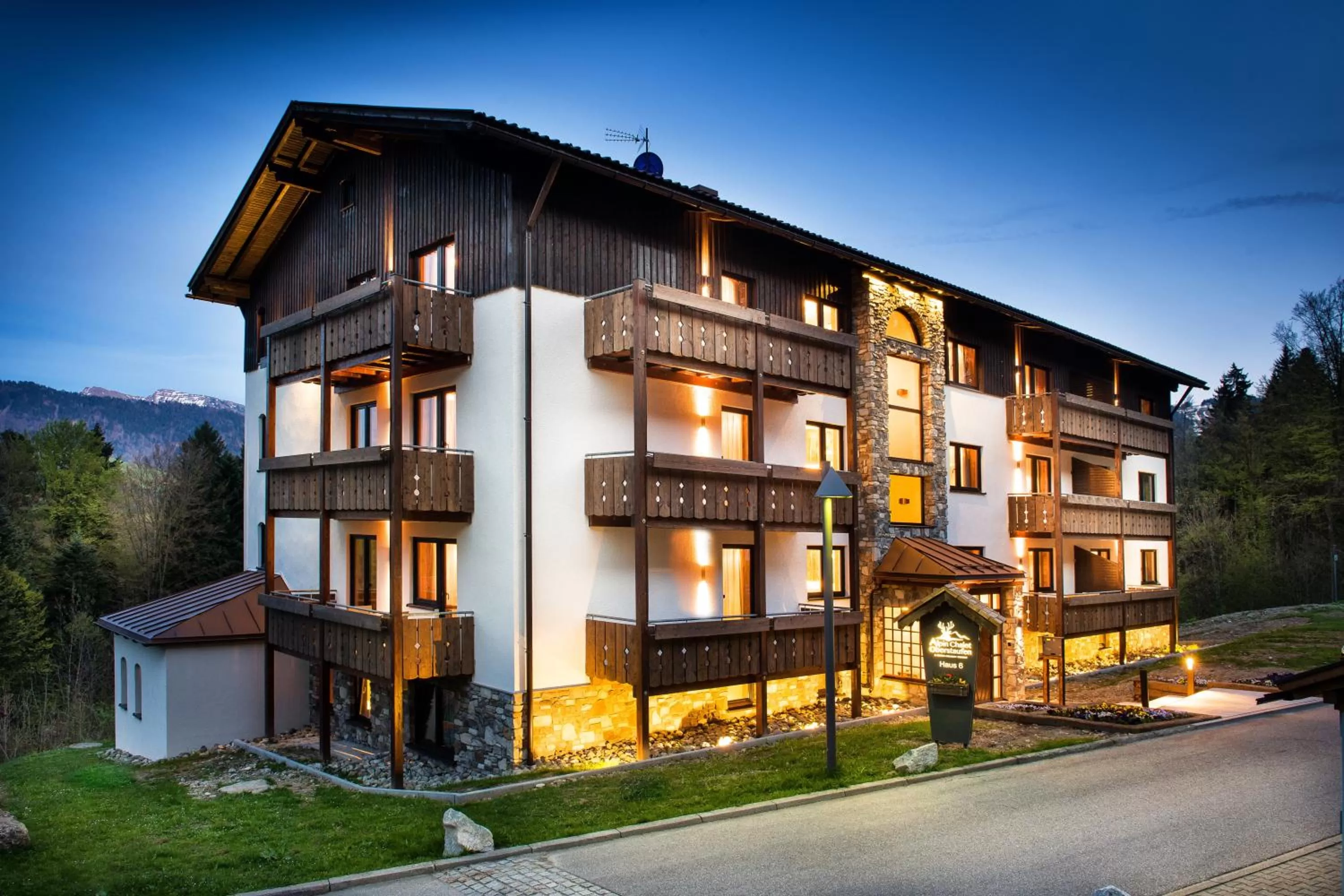 Property building in MONDI Resort und Chalet Oberstaufen