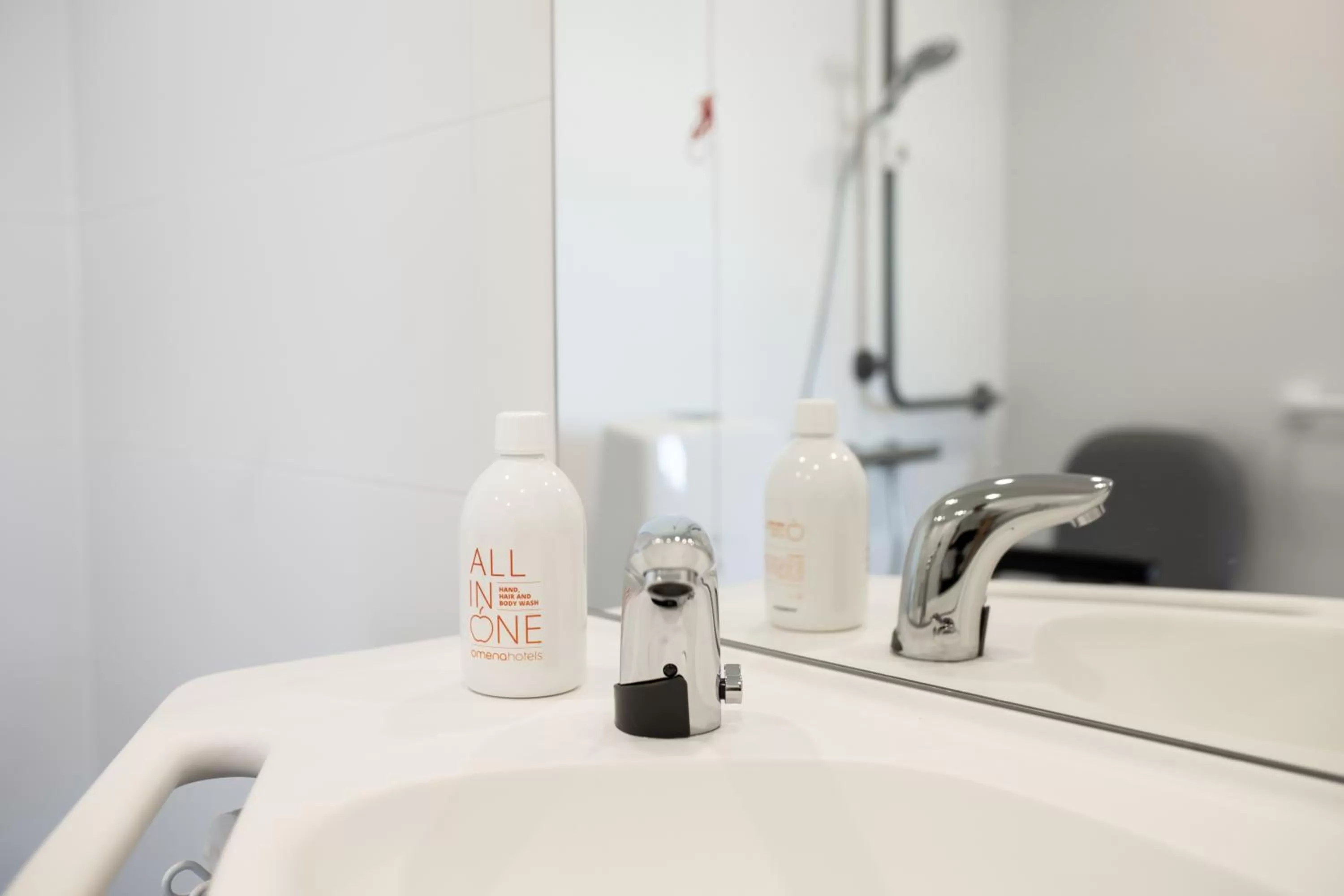 Bathroom in Omena Hotel Vaasa Espen