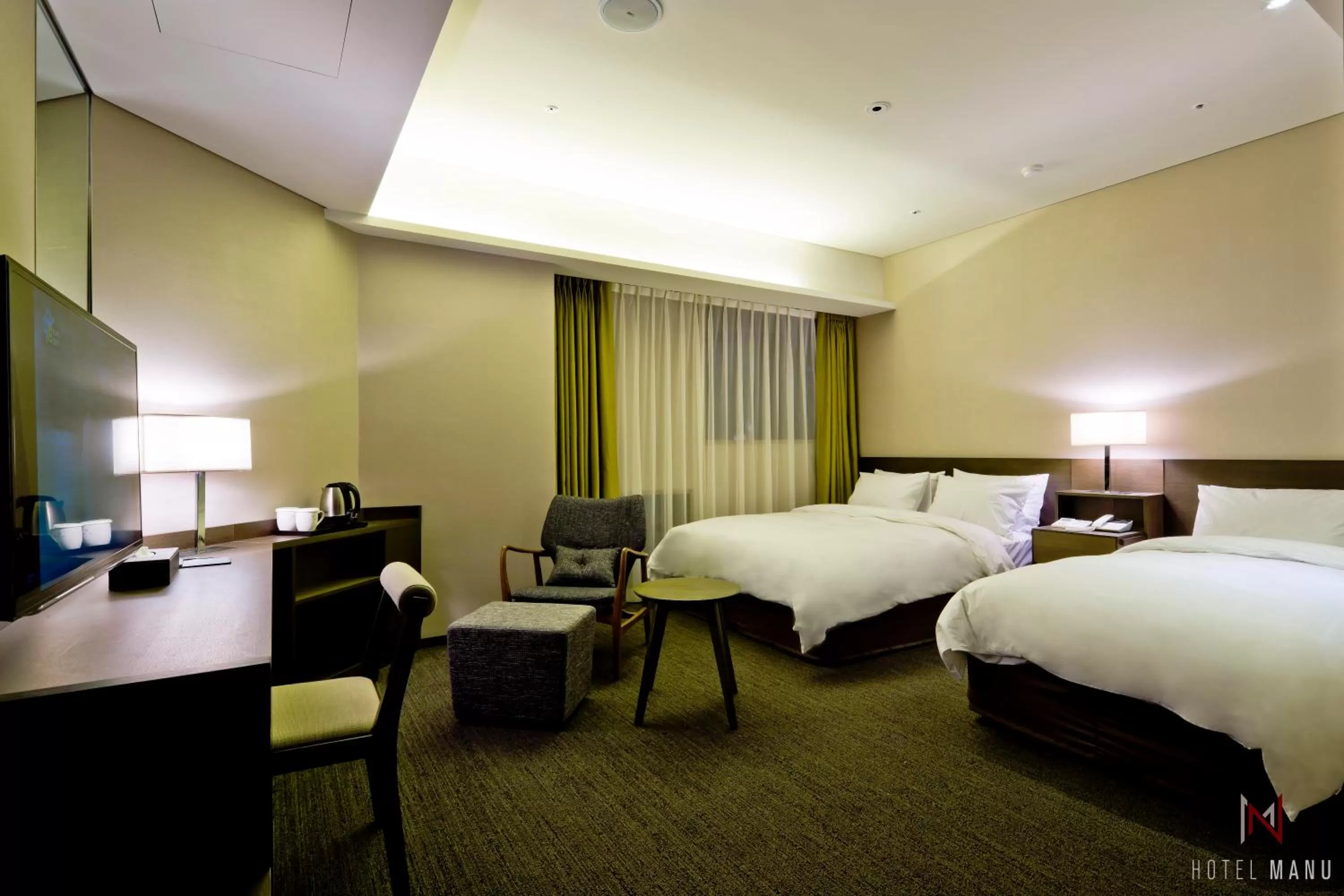 Family Twin Room in Hotel Manu Seoul