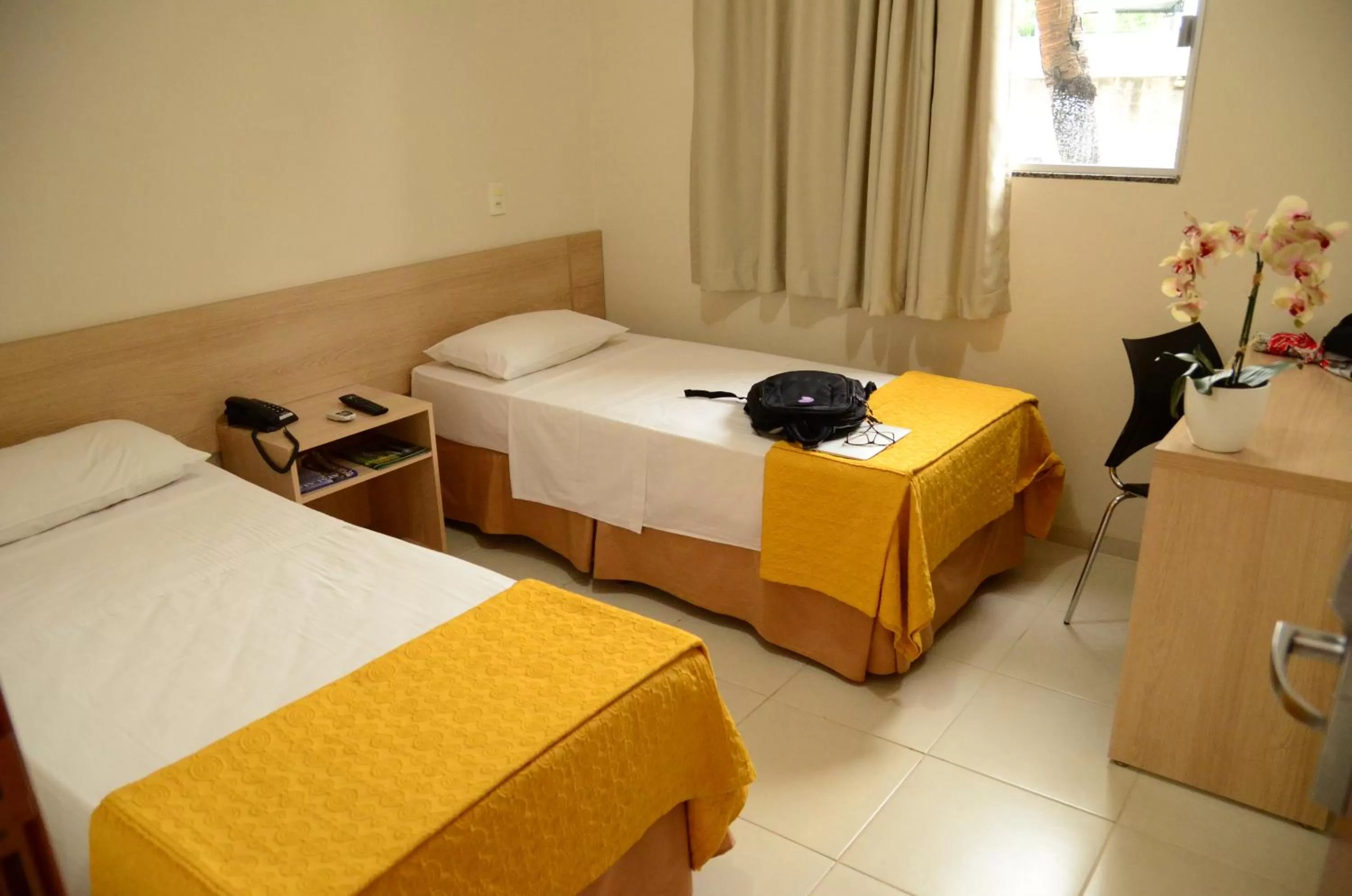 Bed in Hotel Capital