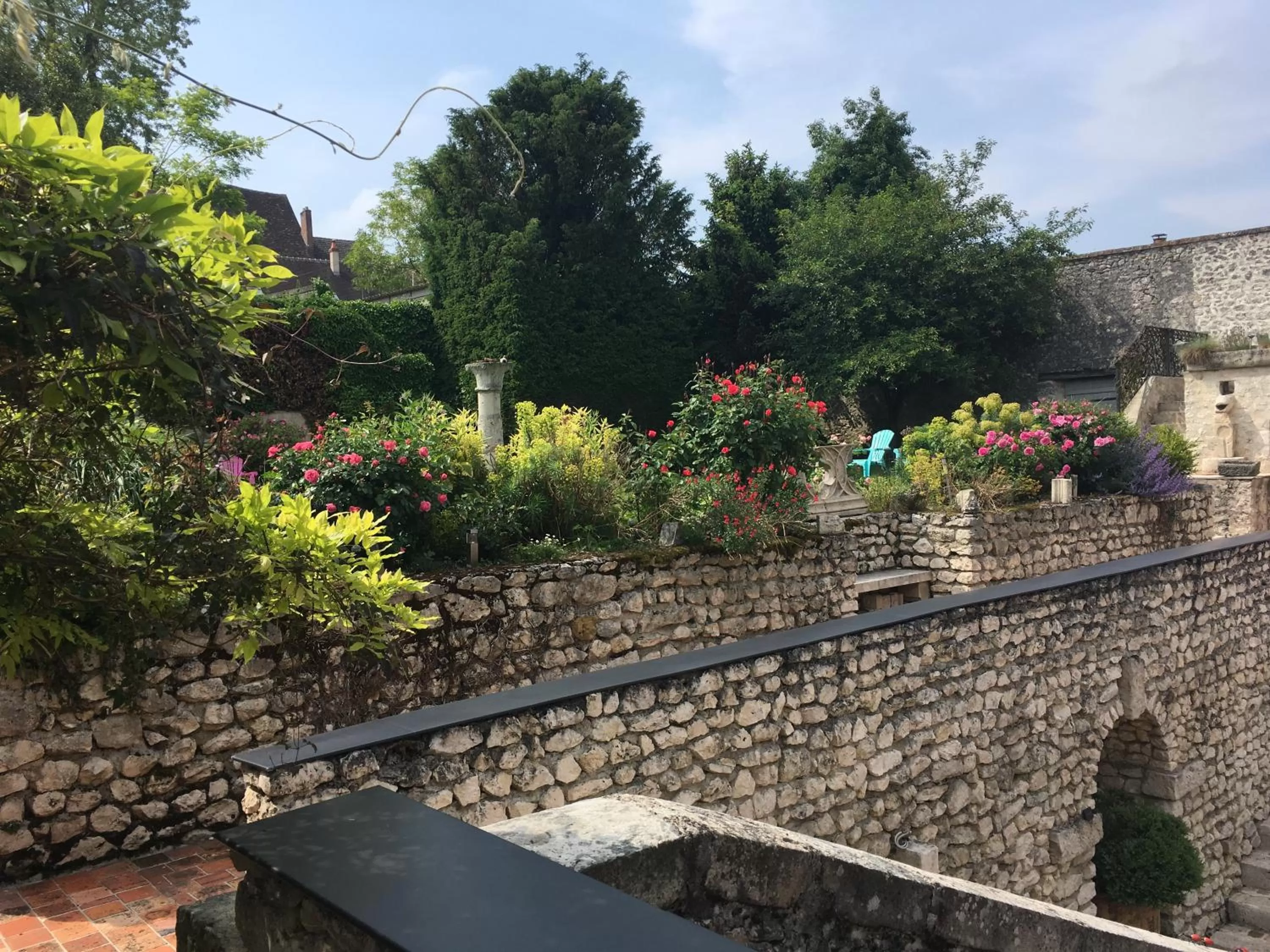 Garden in Demeure des Vieux Bains