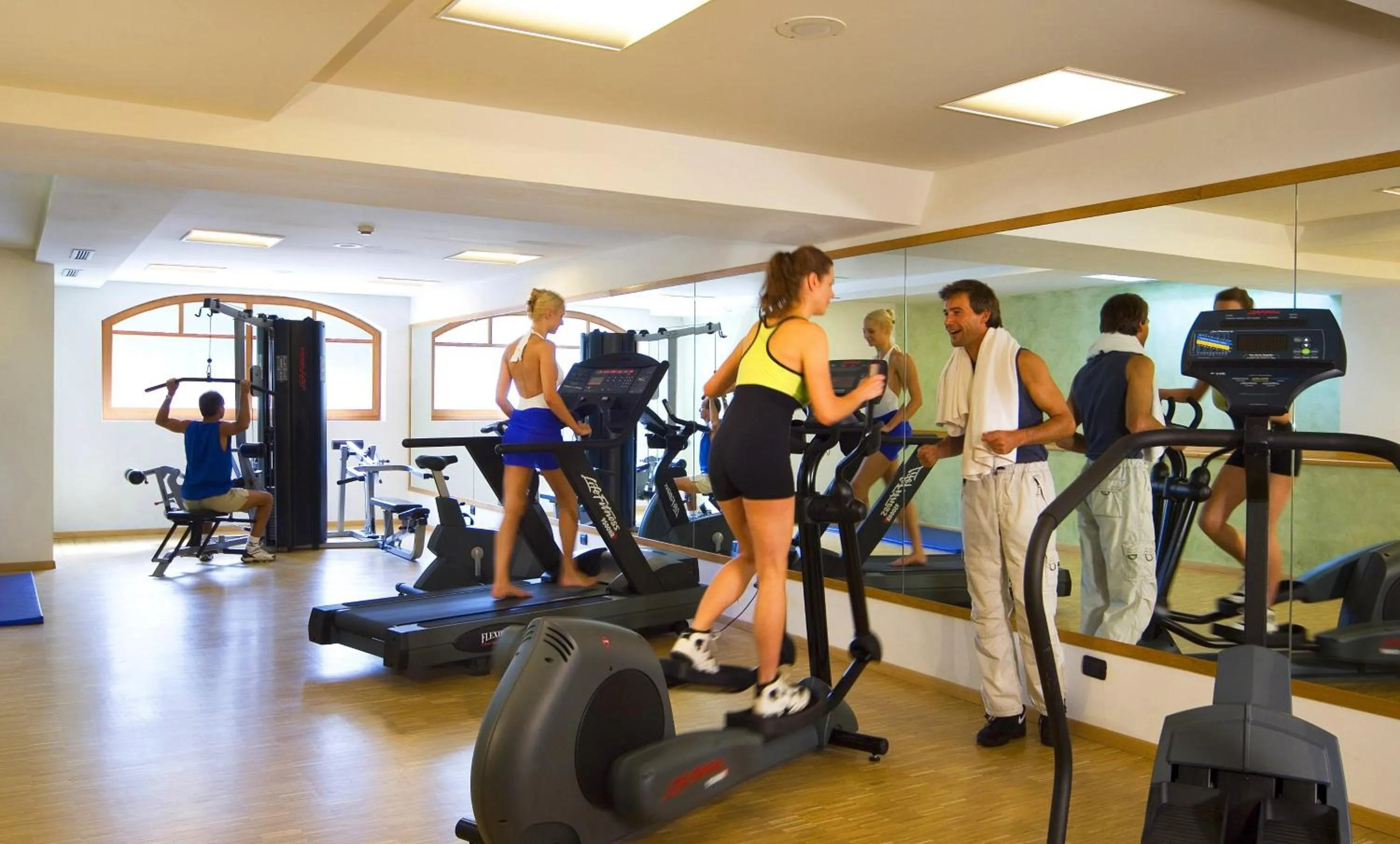 People in Carlo Magno Hotel Spa Resort