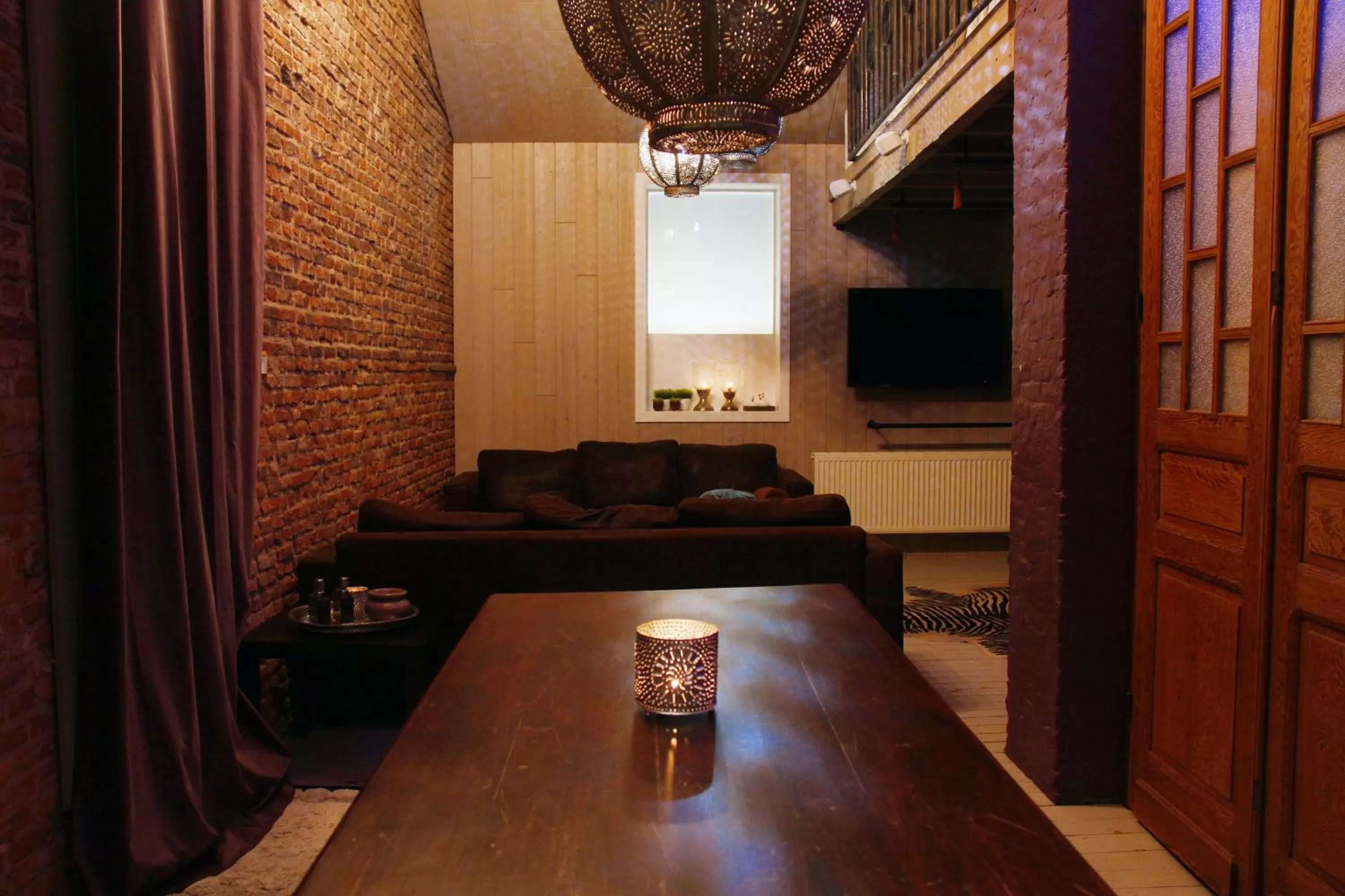 Decorative detail in B&B Casa Luna Loft