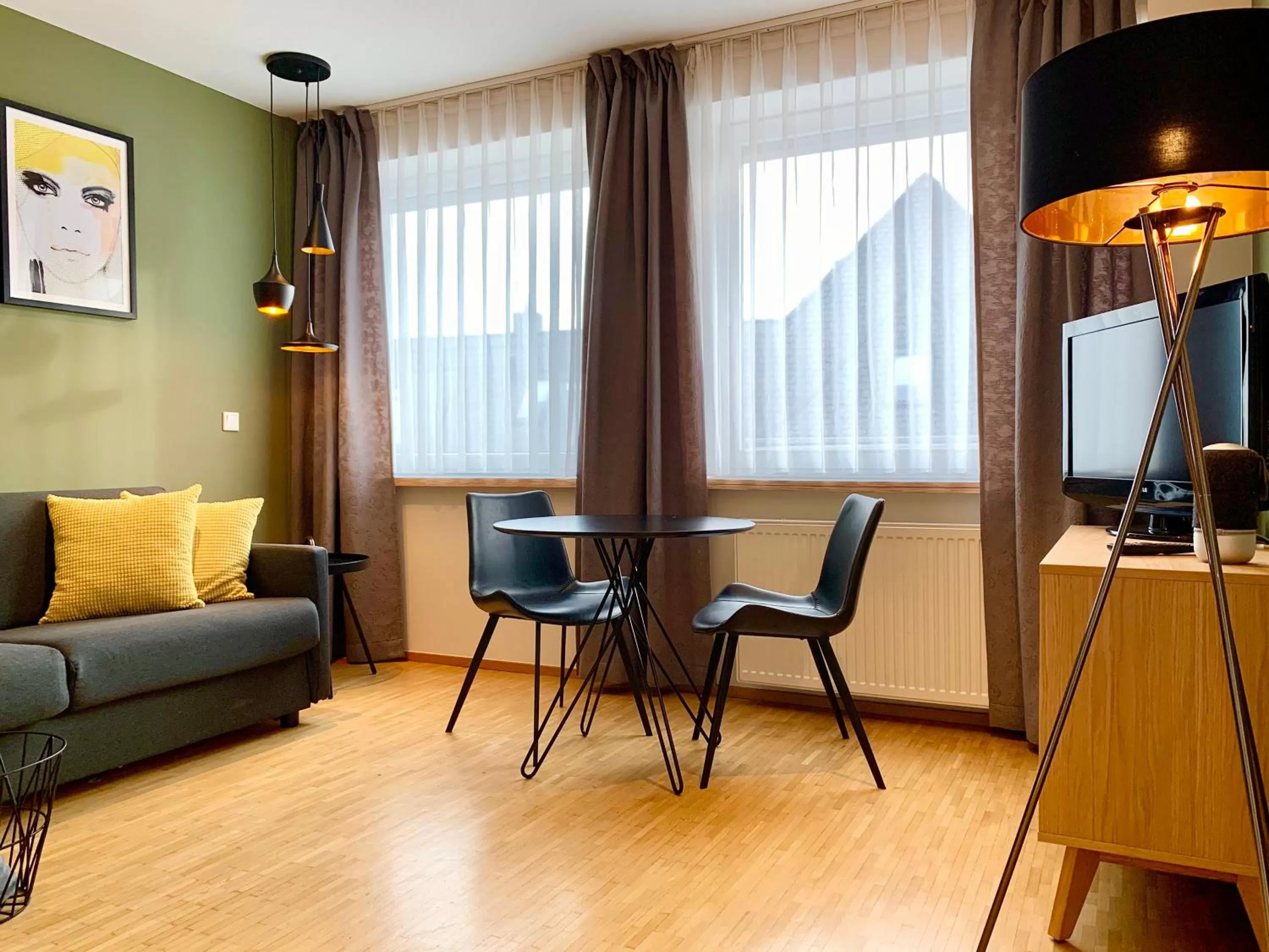Living room in zeitwohnhaus SUITE-HOTEL & SERVICED APARTMENTS