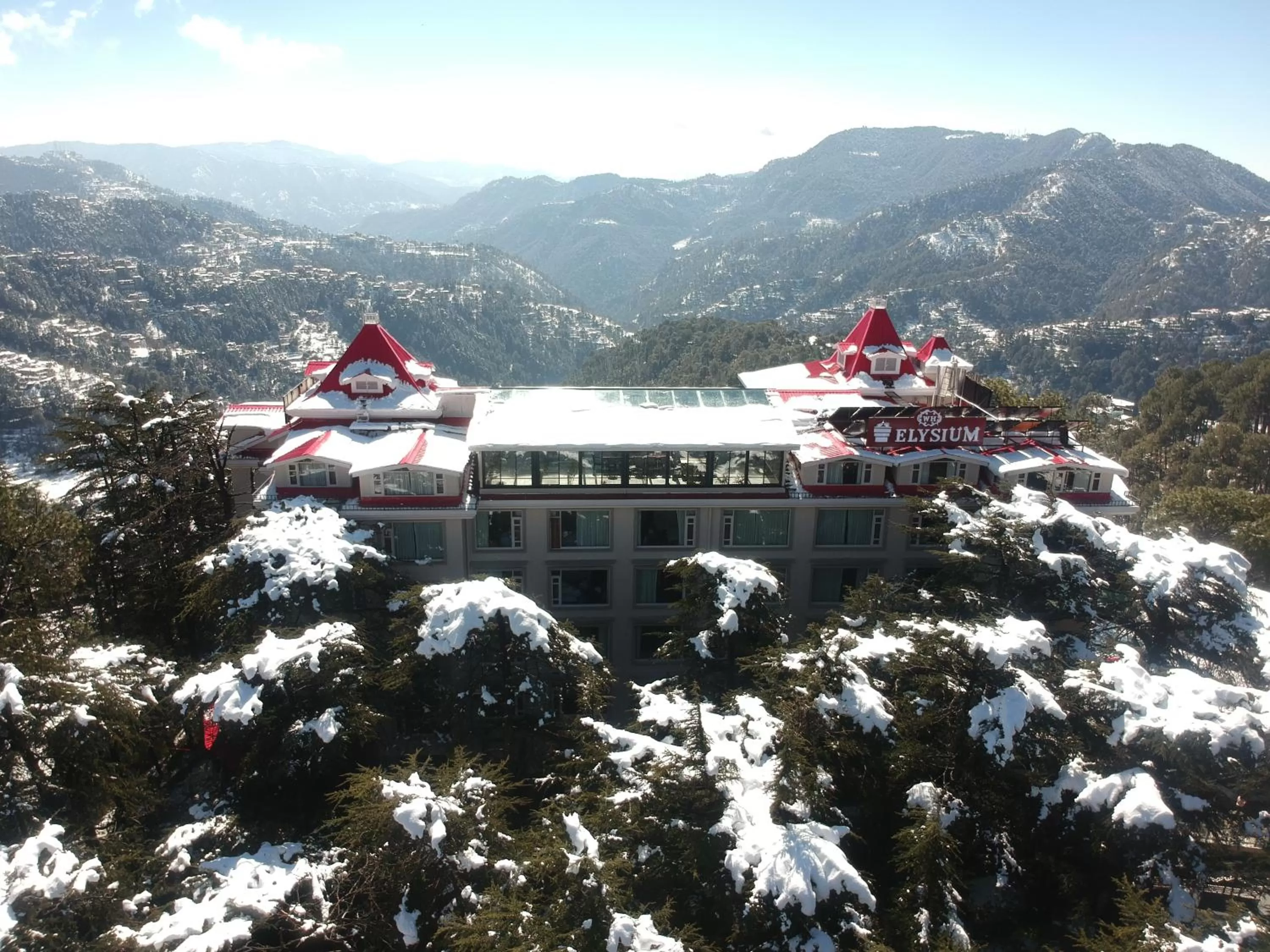 Property building in WelcomHeritage Elysium Resort & Spa