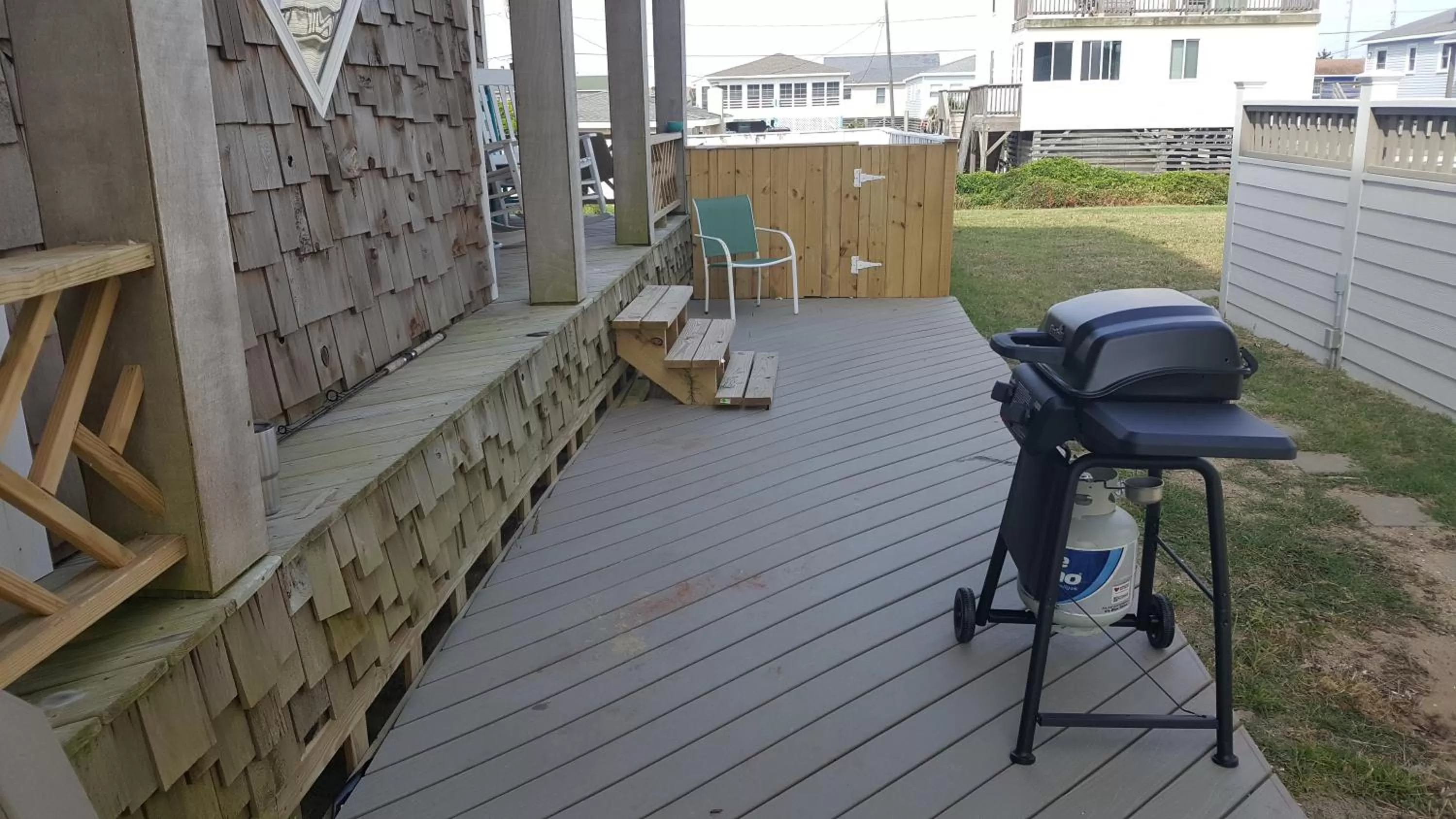 Patio in Pierhouse Bed & Breakfast