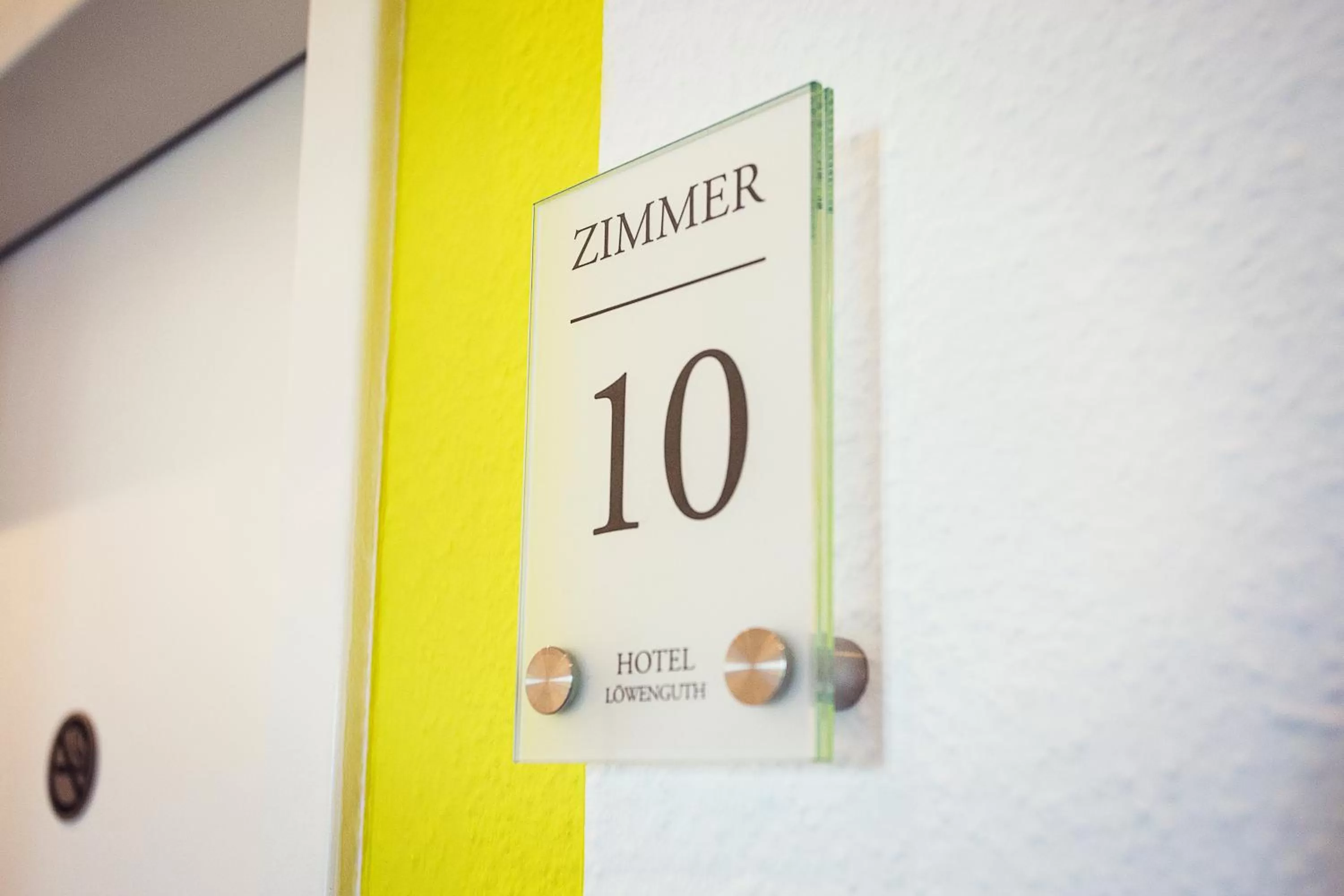 Decorative detail in Hotel Löwenguth - Das freundliche gemütliche Budget Hotel