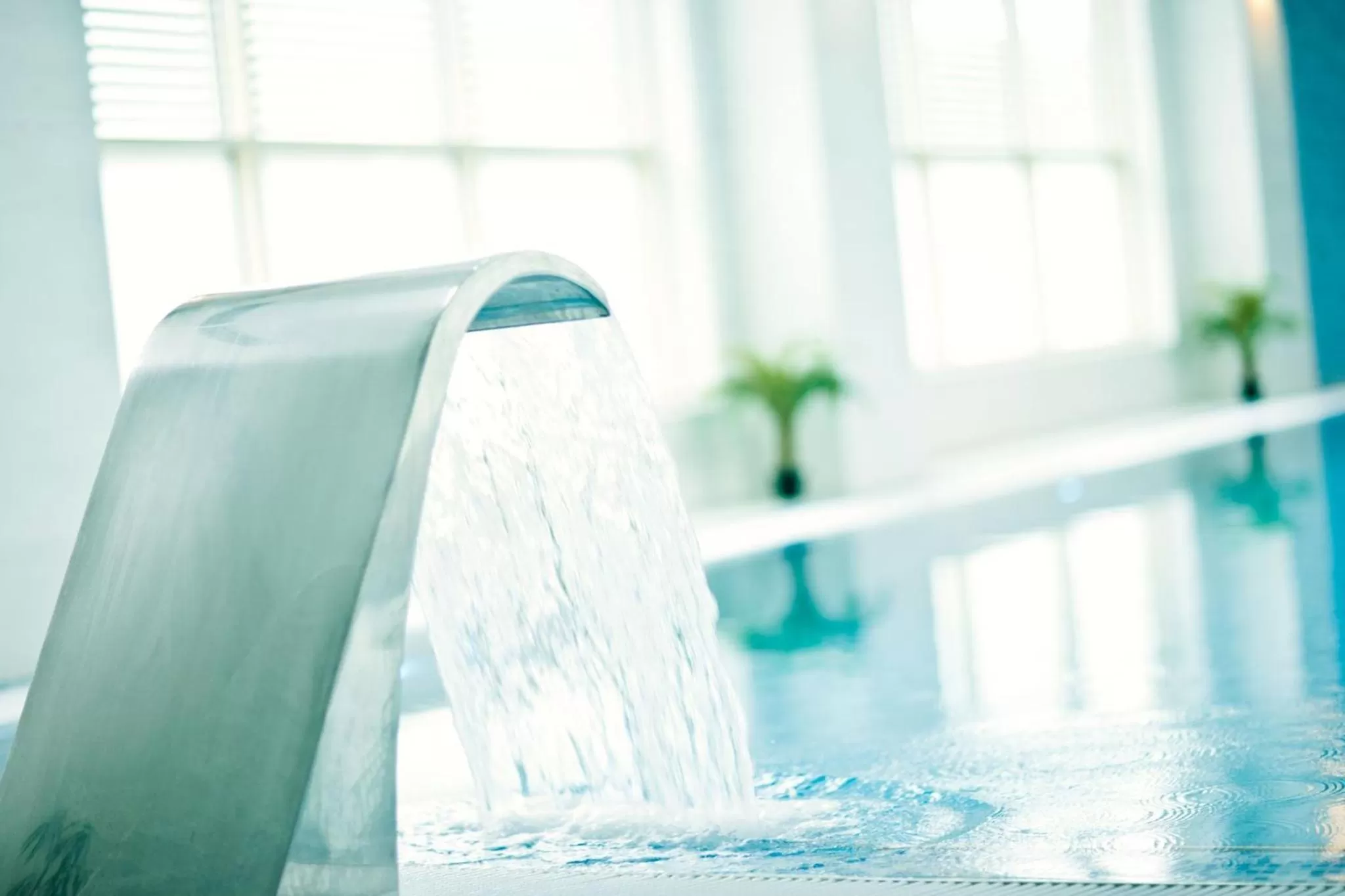 Swimming pool in Mirage Medspa Hotel