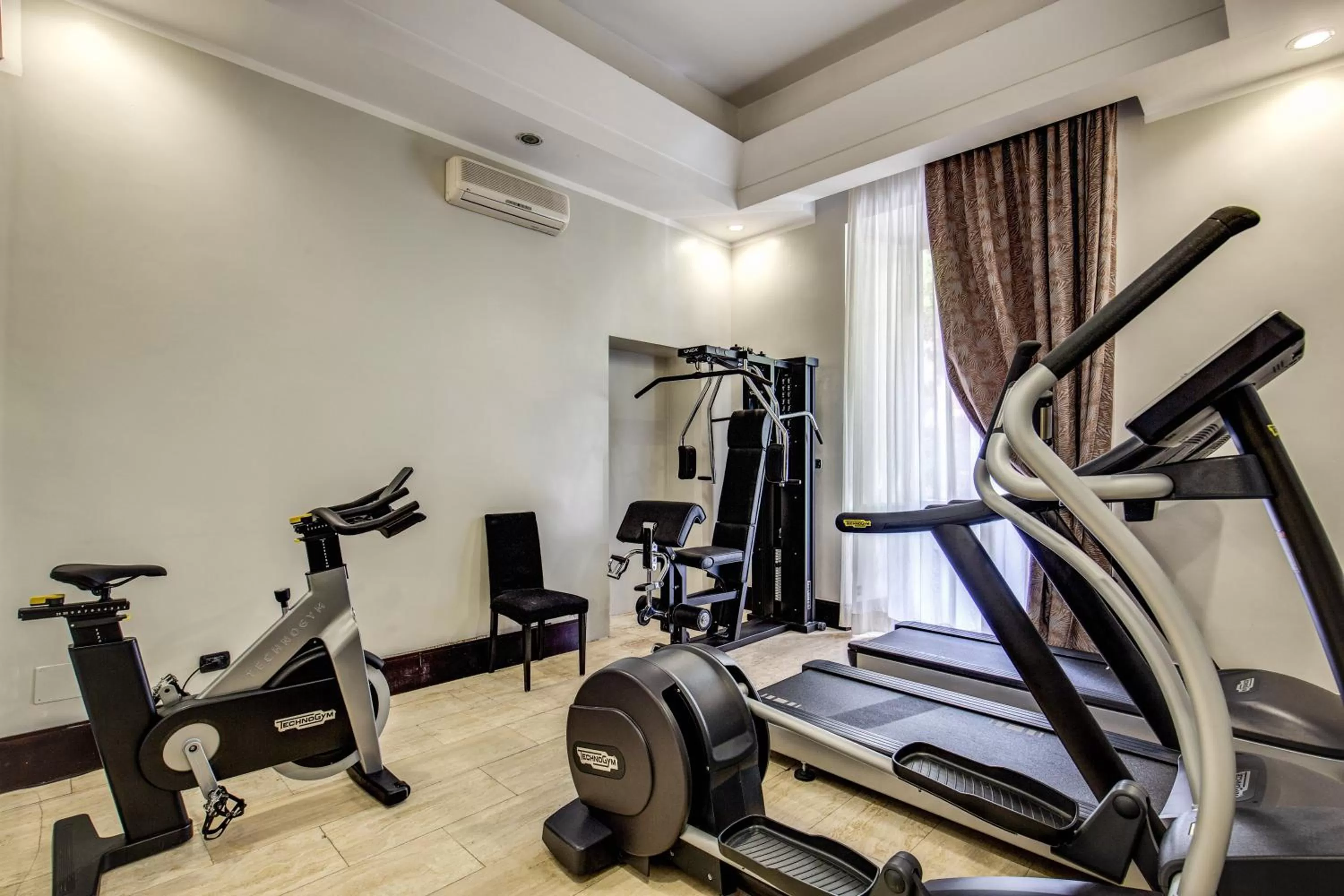 Fitness centre/facilities in Hotel Giuggioli