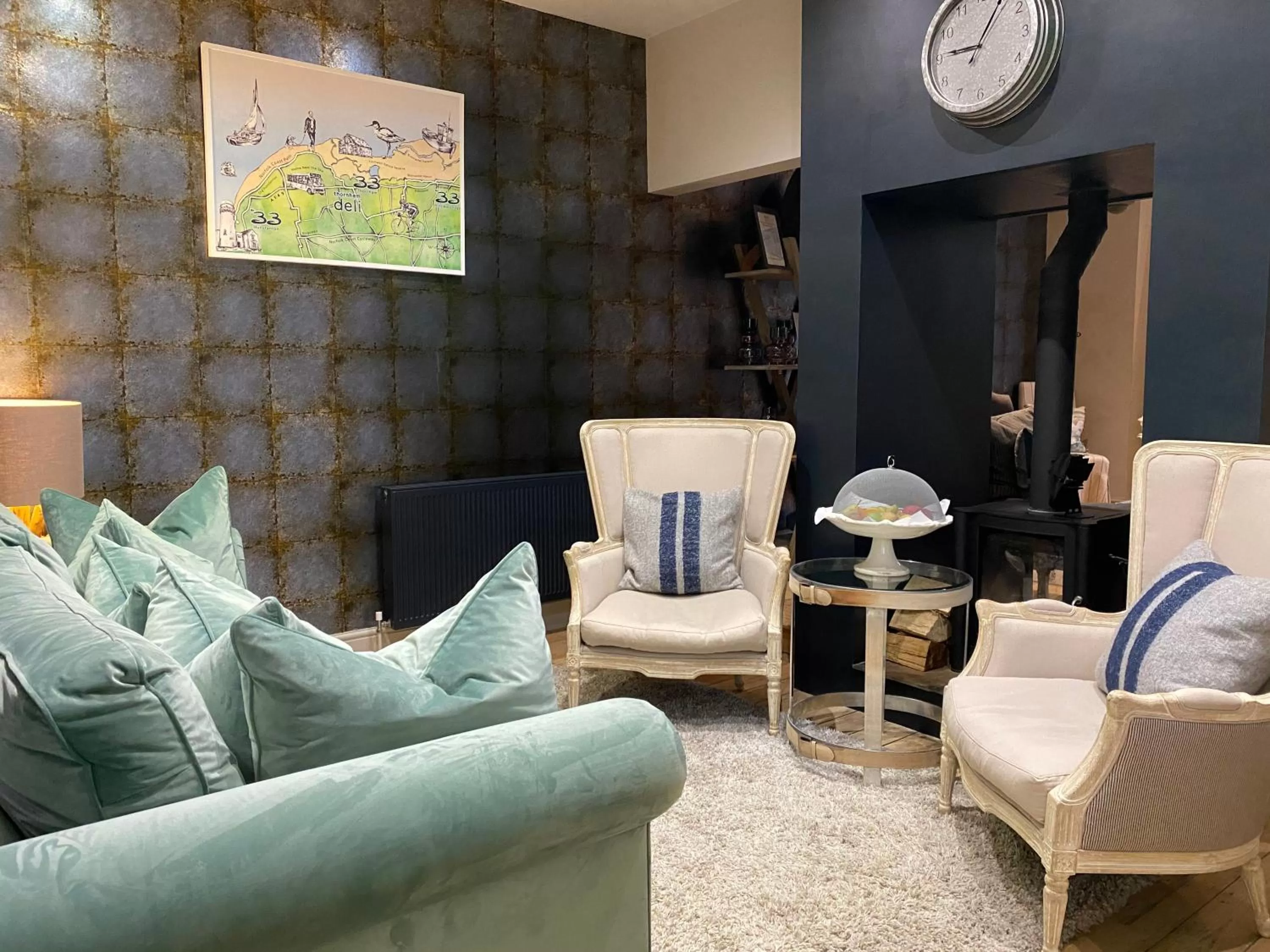 Living room in No33 HUNSTANTON BOUTIQUE ROOMS