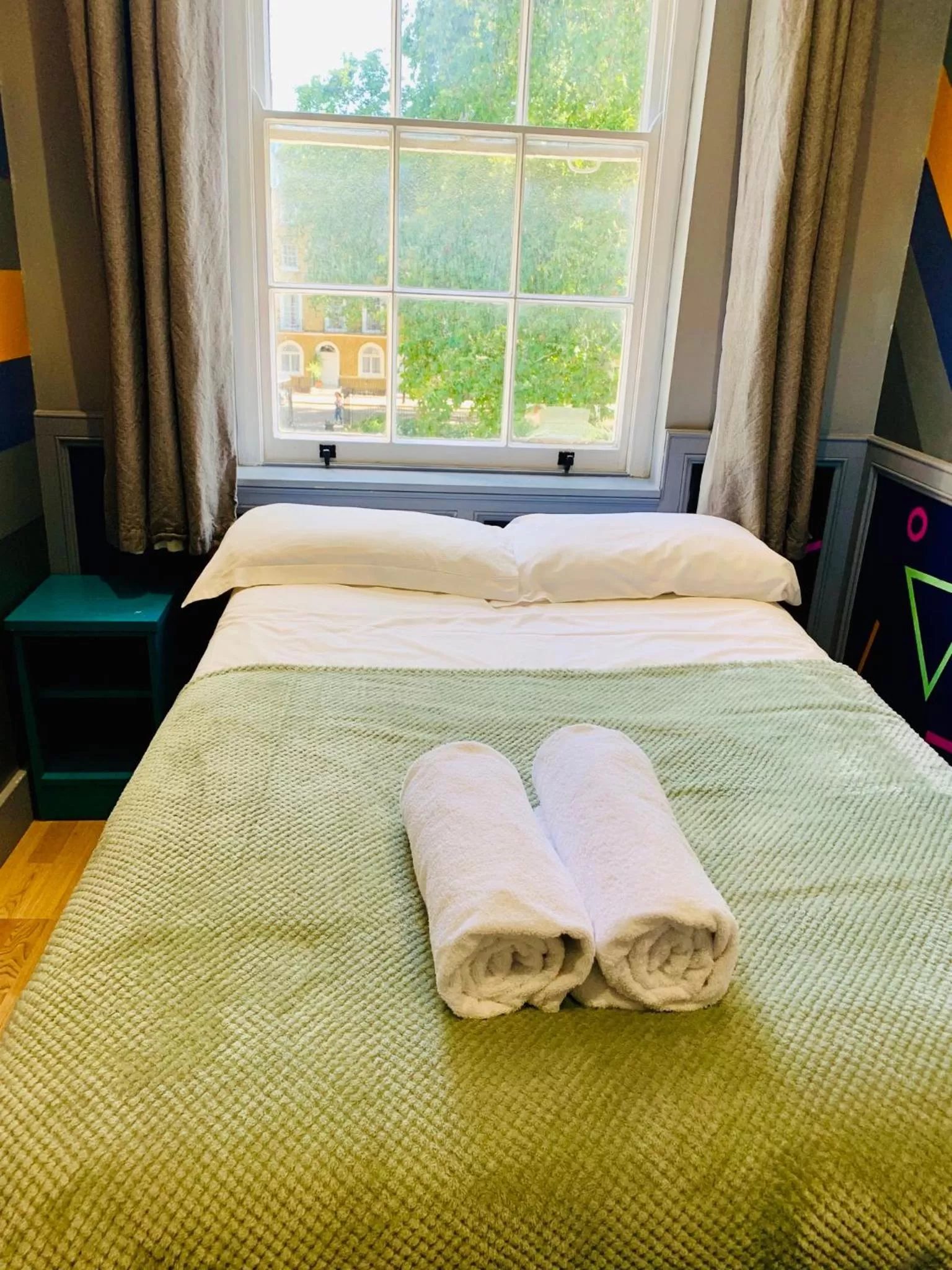 Bed in KX Rooms Kings Cross