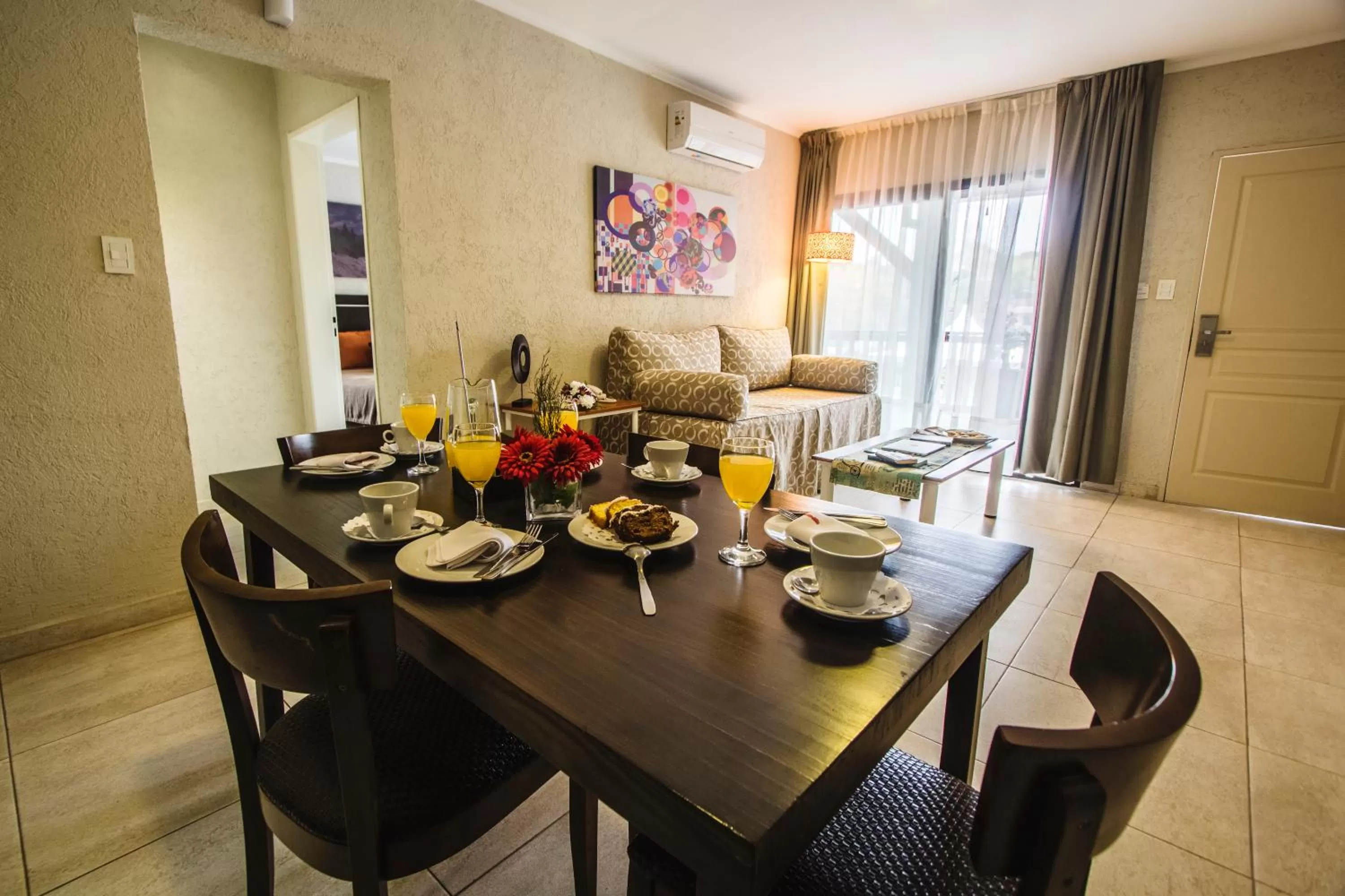 Living room in BlackStone Apart Boutique Hotel