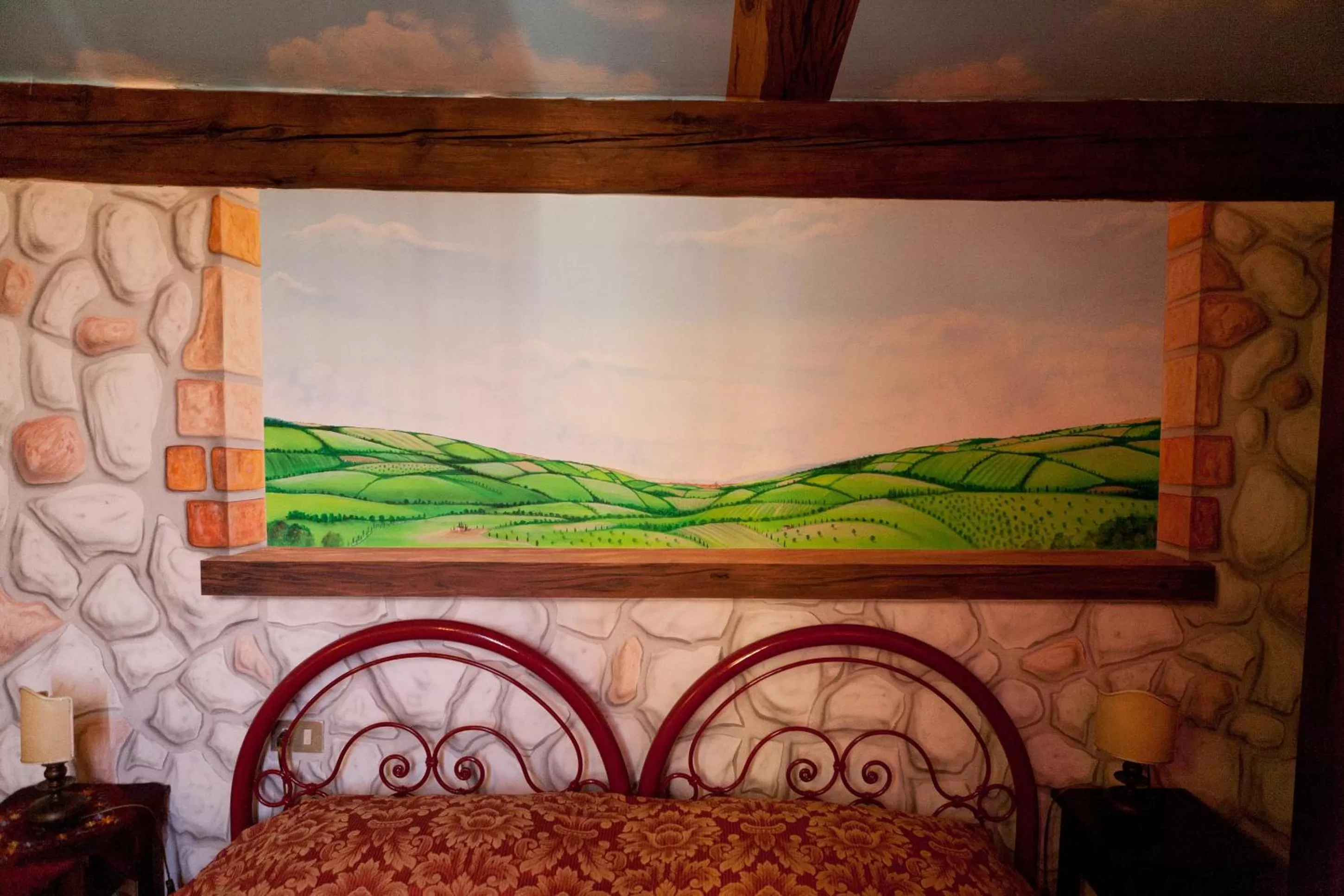 Decorative detail in Hotel Masaccio